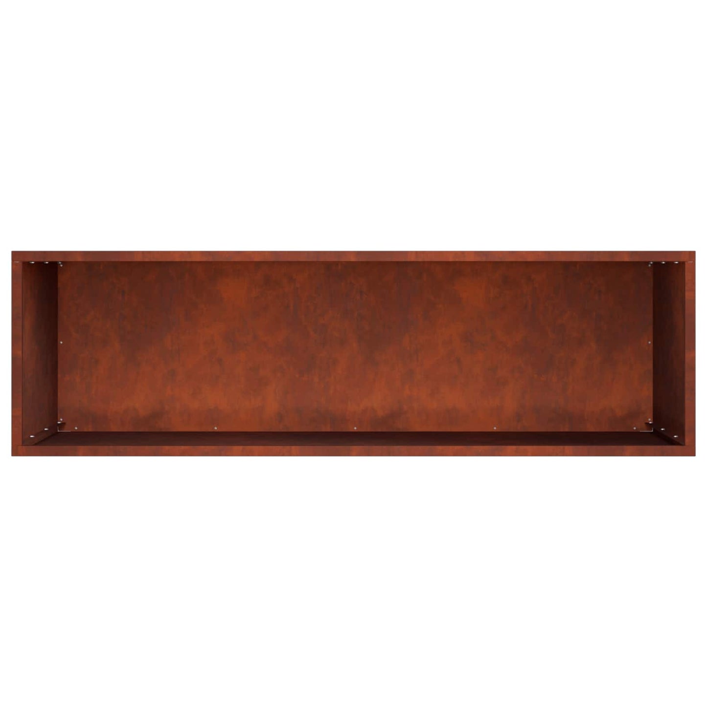 vidaXL Γλάστρα Κήπου 2 τμχ. Σκ rusty 100 x 30 x 40 εκ