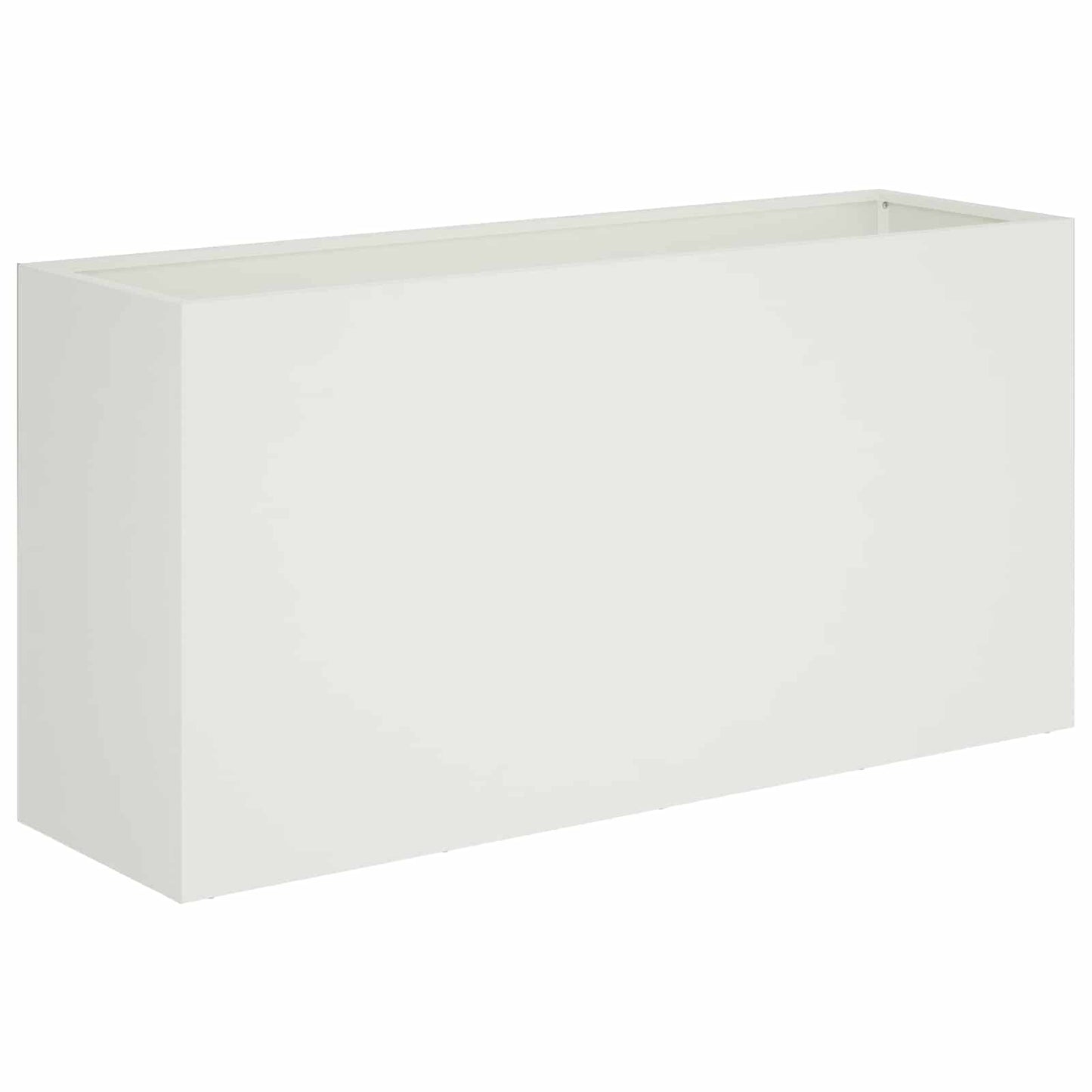 vidaXL Γλάστρα Κήπου 2 τμχ. Λευκό 100 x 30 x 50 cm
