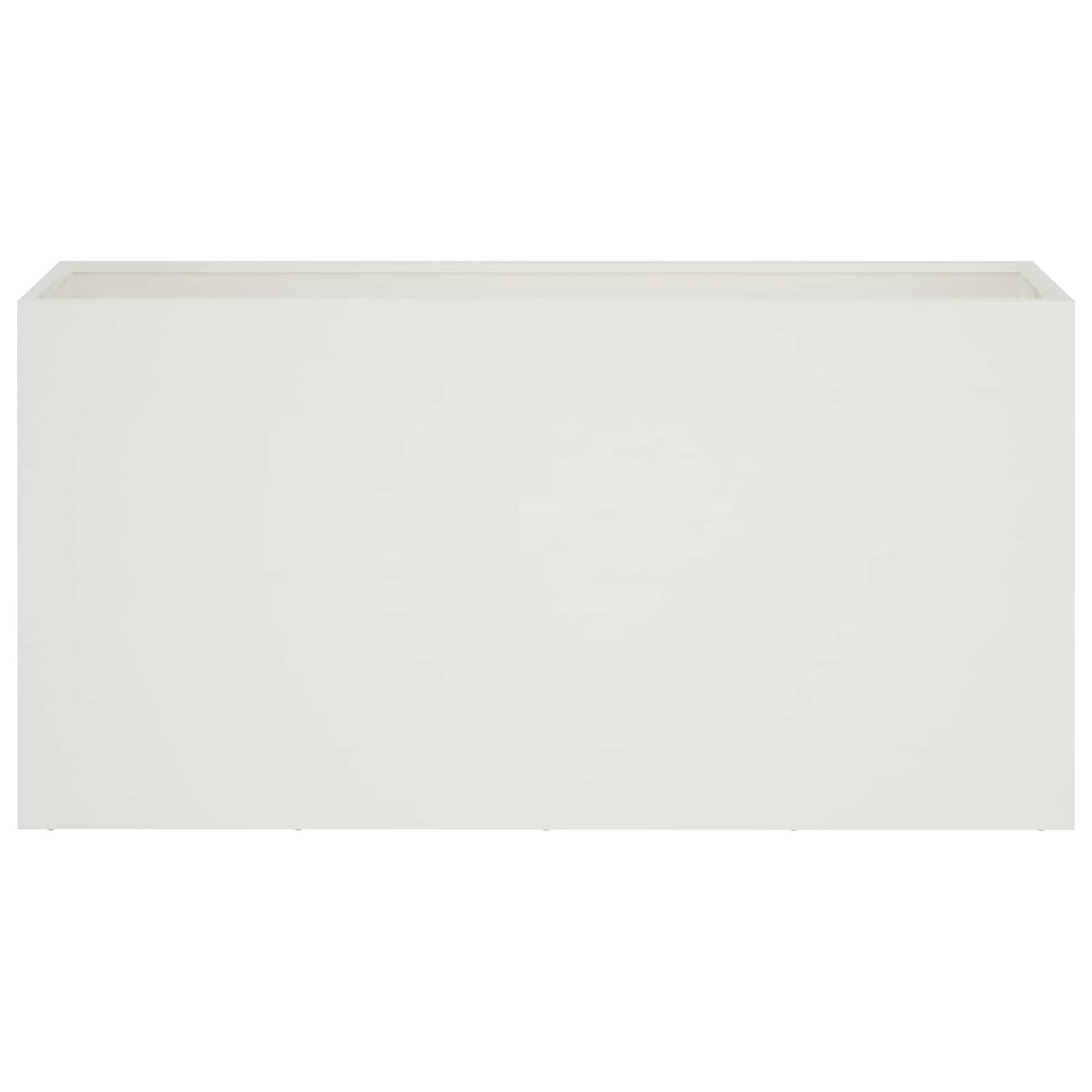 vidaXL Γλάστρα Κήπου 2 τμχ. Λευκό 100 x 30 x 50 cm