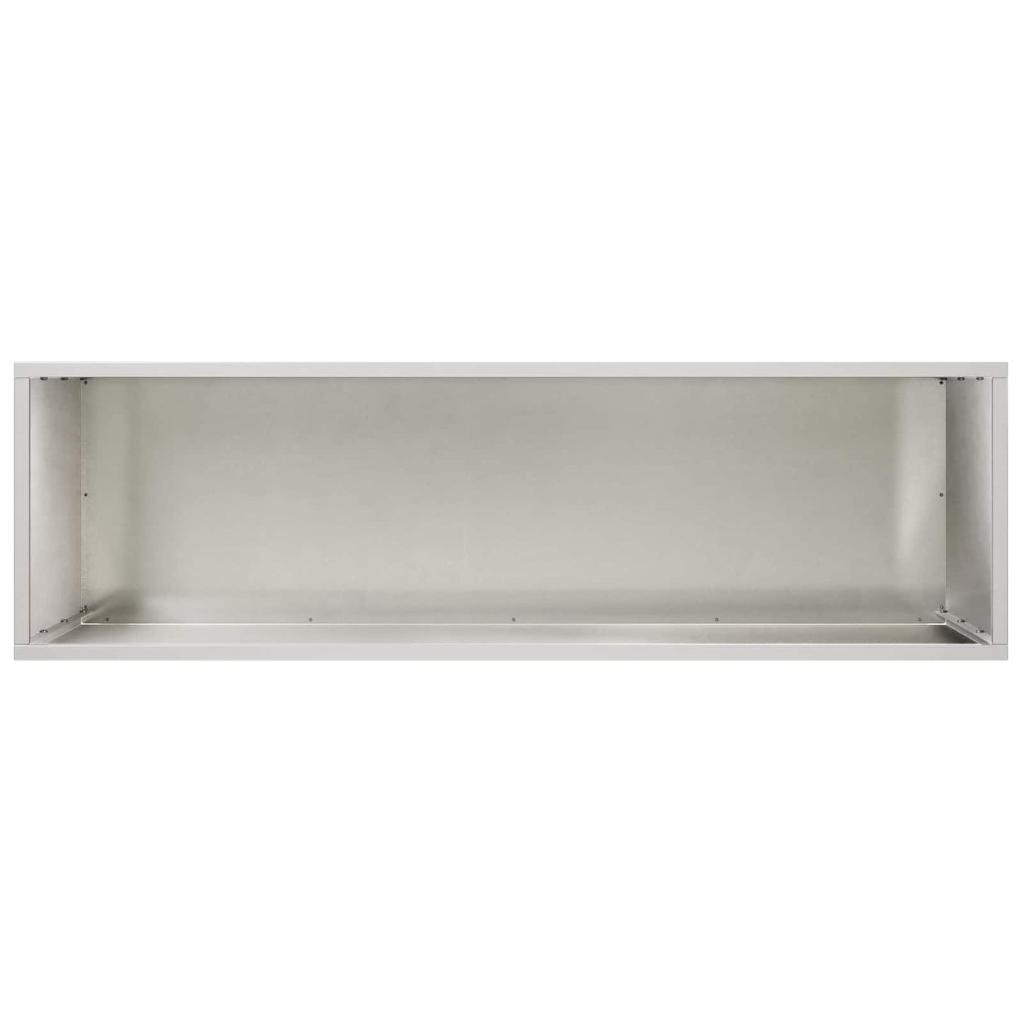 vidaXL Γλάστρα Κήπου 2 τμχ. Ασημί 100 x 30 x 50 cm Ανοξείδωτο Ατσάλι