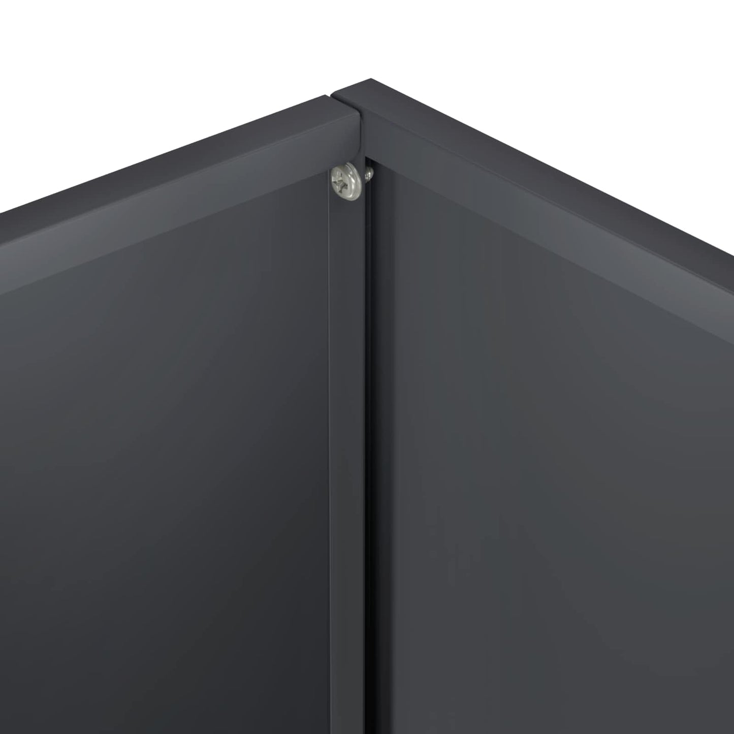 vidaXL Γλάστρα Κήπου Ανθρακί 50 x 40 x 40 εκ. Ψυχρής έλασης χάλυβας