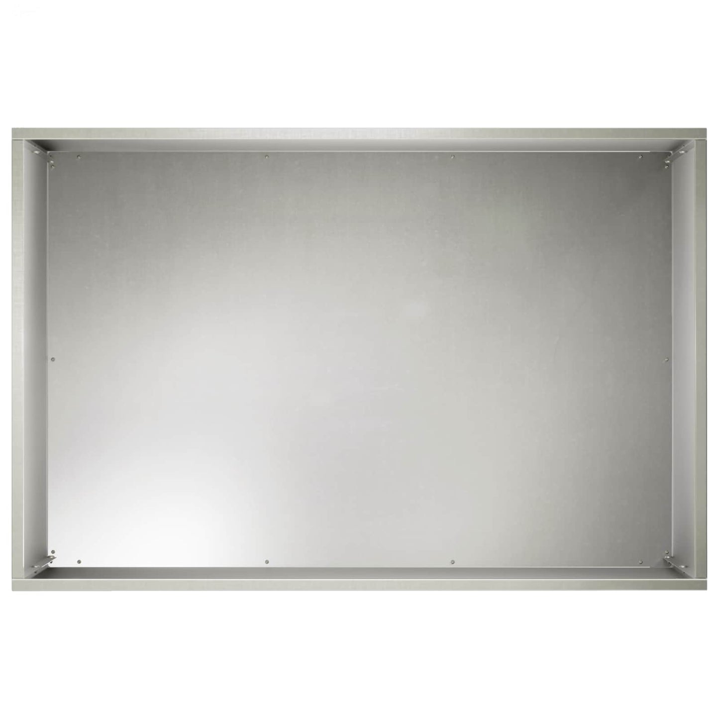 vidaXL Γλάστρα Κήπου 2 τμχ. Ασημί 50 x 40 x 40 εκ. Ανοξείδωτο Ατσάλι