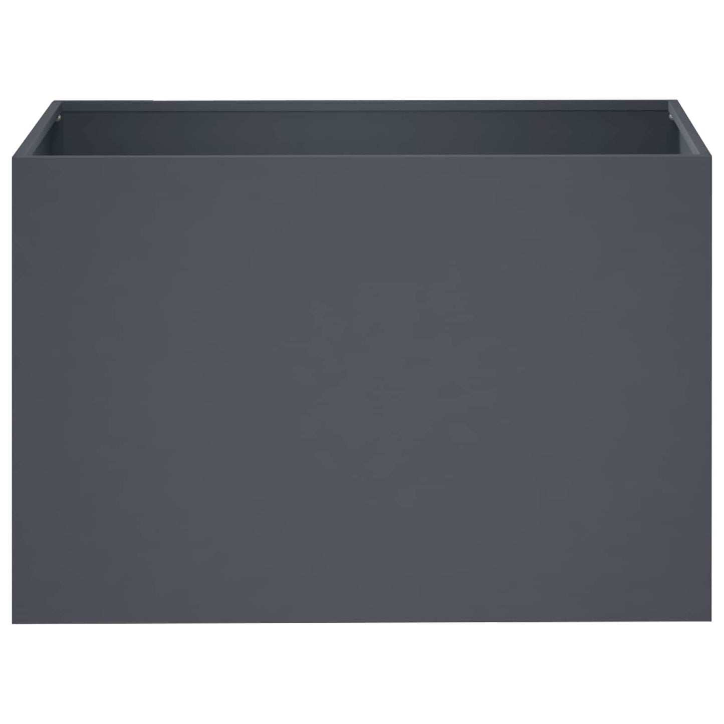 vidaXL Γλάστρα Κήπου Ανθρακί 60 x 40 x 40 εκ. Ψυχρής έλασης χάλυβας