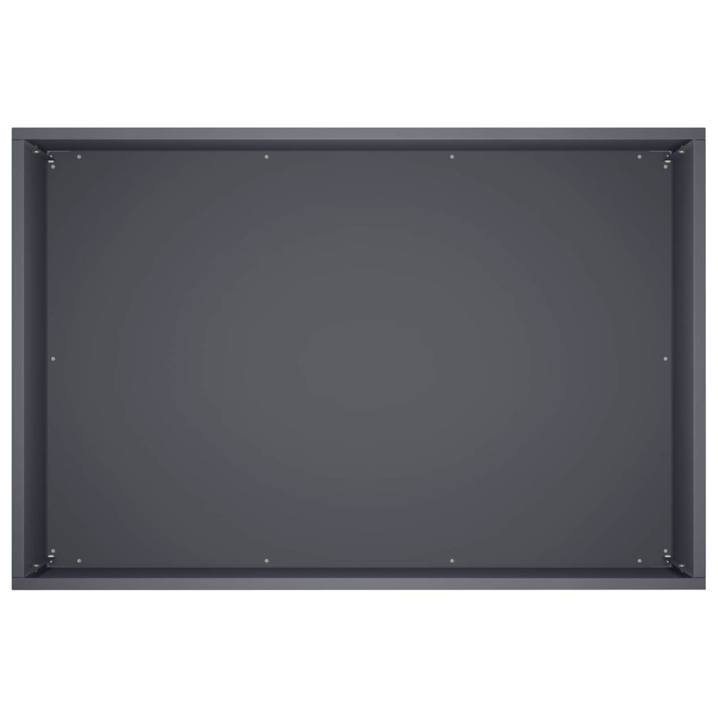 vidaXL Γλάστρα Κήπου Ανθρακί 60 x 40 x 40 εκ. Ψυχρής έλασης χάλυβας