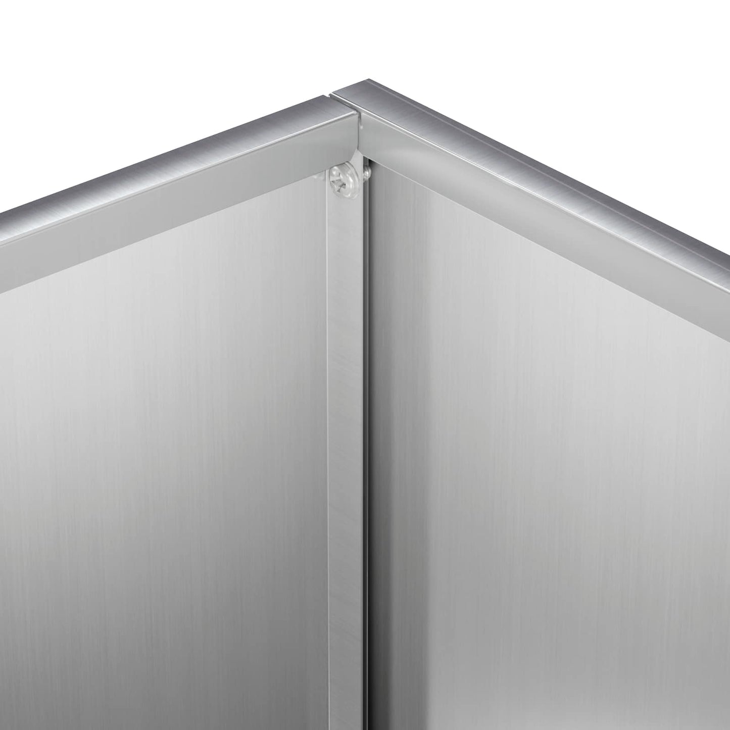 vidaXL Γλάστρα Κήπου Ασημί 60 x 40 x 40 εκ. Γαλβανισμένος Χάλυβας