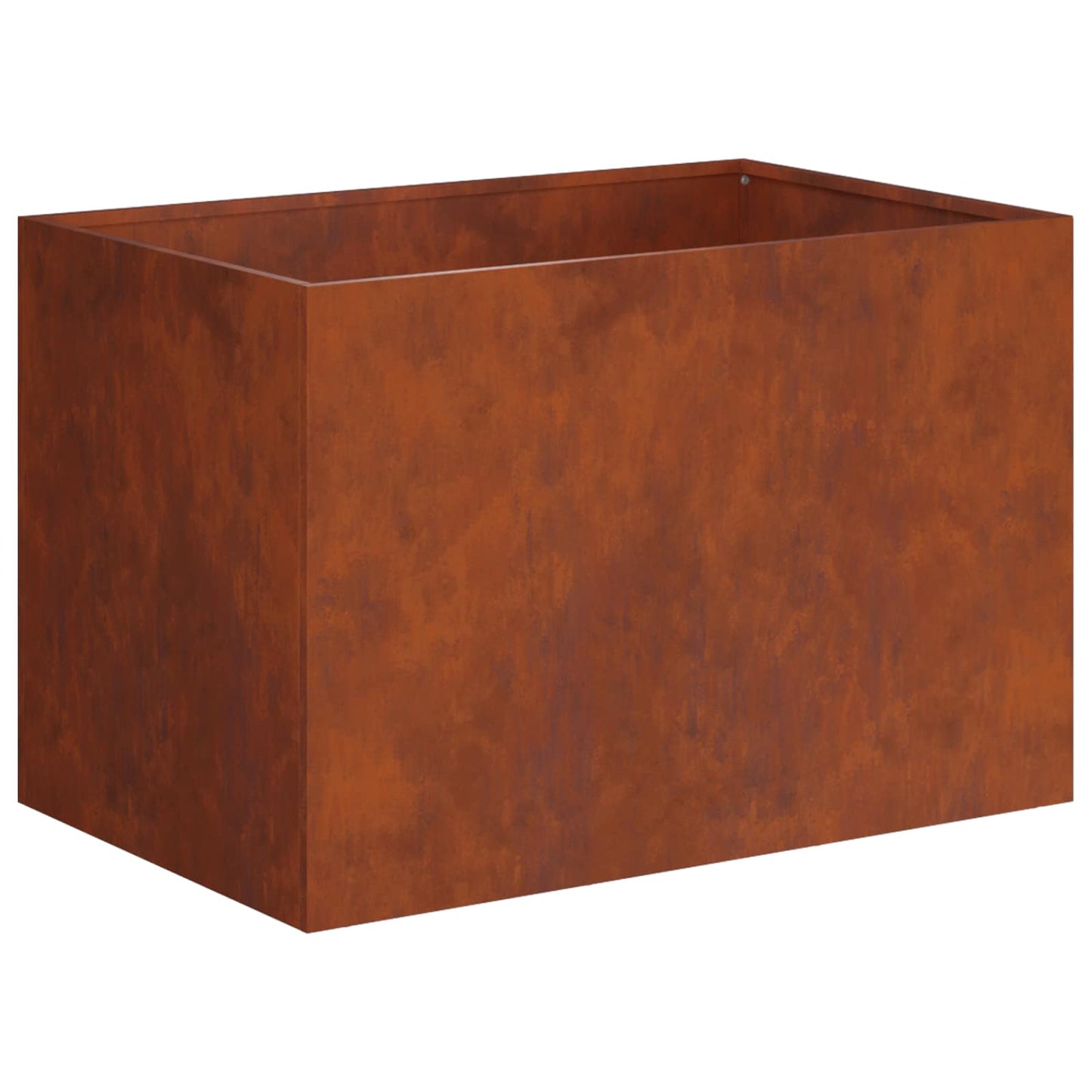 vidaXL Γλάστρα Κήπου 2 τμχ. Σκ rusty 60 x 40 x 40 εκ.
