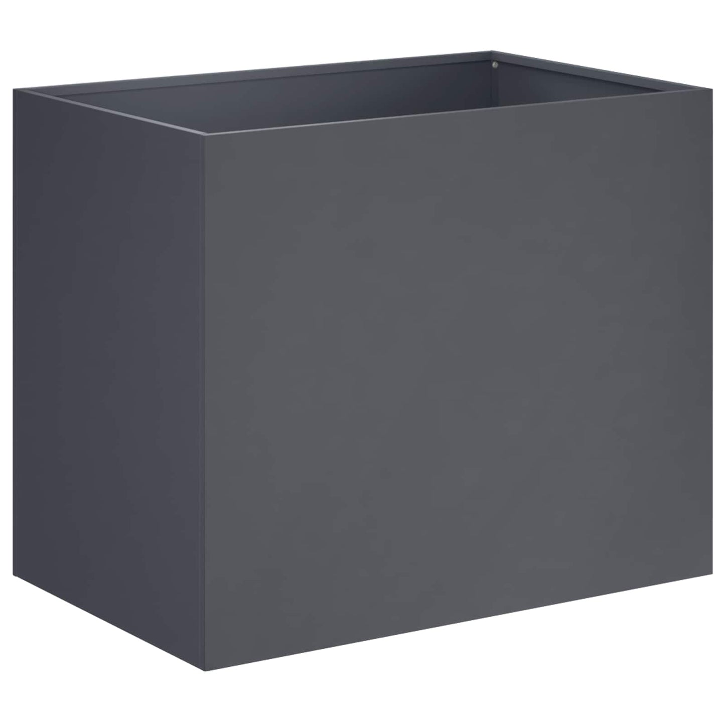 vidaXL Γλάστρα Κήπου Ανθρακί 60 x 40 x 50 cm Ψυχρής έλασης χάλυβας