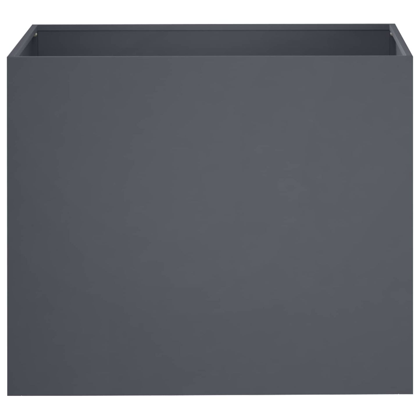 vidaXL Γλάστρα Κήπου Ανθρακί 60 x 40 x 50 cm Ψυχρής έλασης χάλυβας