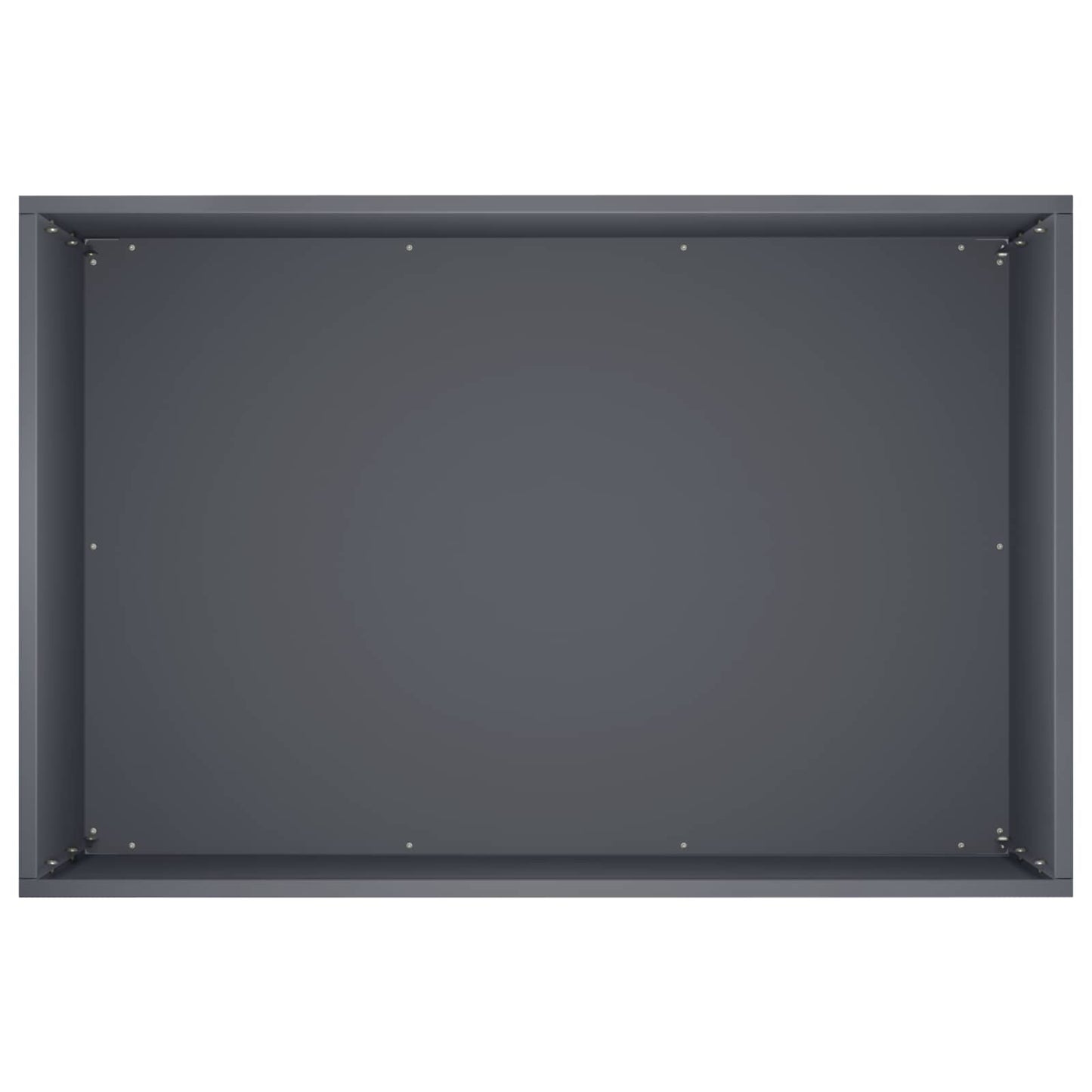 vidaXL Γλάστρα Κήπου Ανθρακί 60 x 40 x 50 cm Ψυχρής έλασης χάλυβας