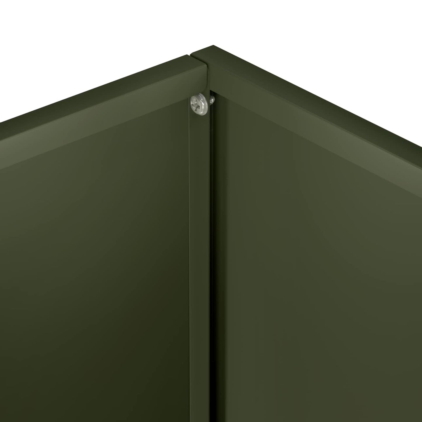 vidaXL Γλάστρα Κήπου Λαδί 60 x 40 x 50 cm Ψυχρής έλασης χάλυβας