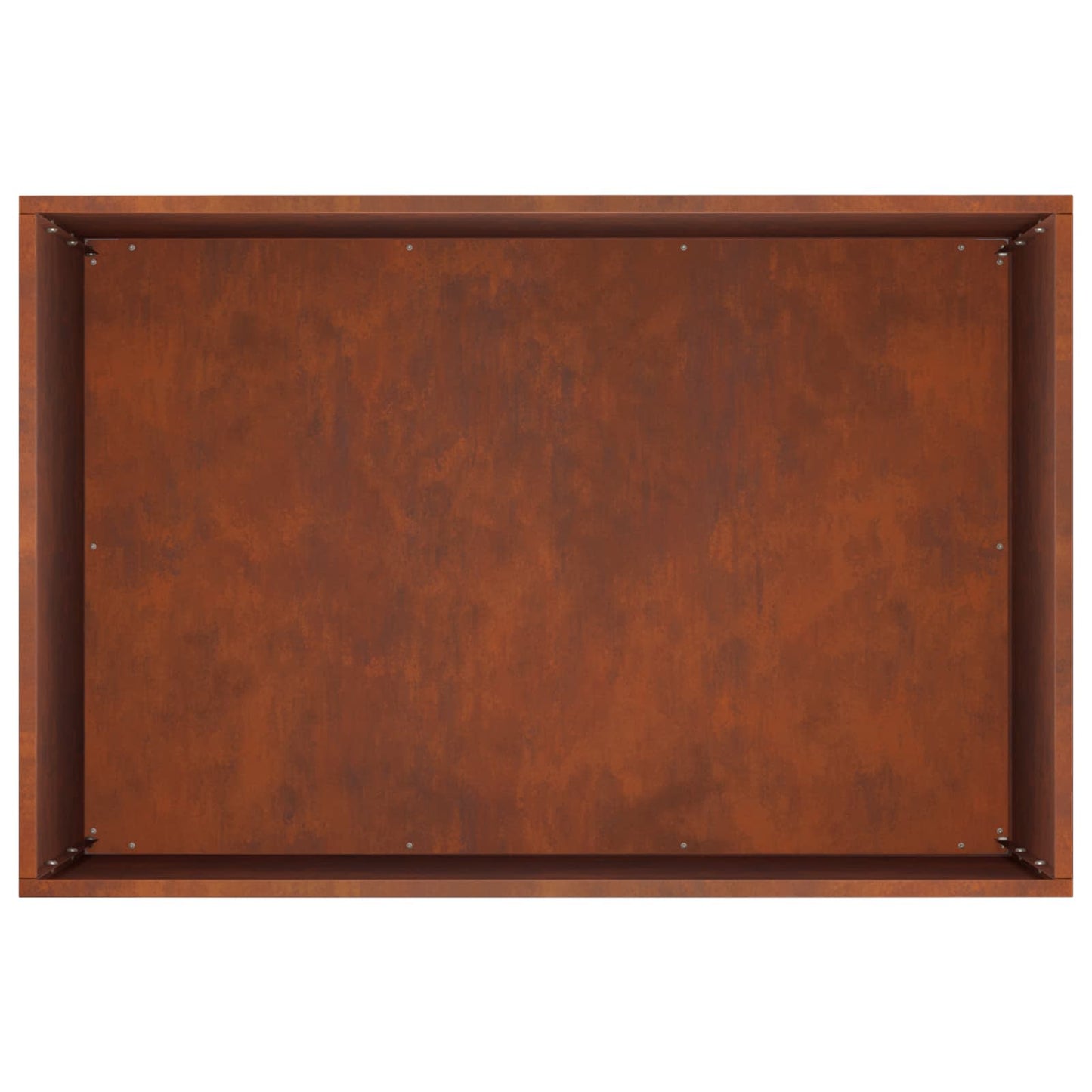 vidaXL Γλάστρα Κήπου 2 τμχ. Σκ rusty 60 x 40 x 50 cm