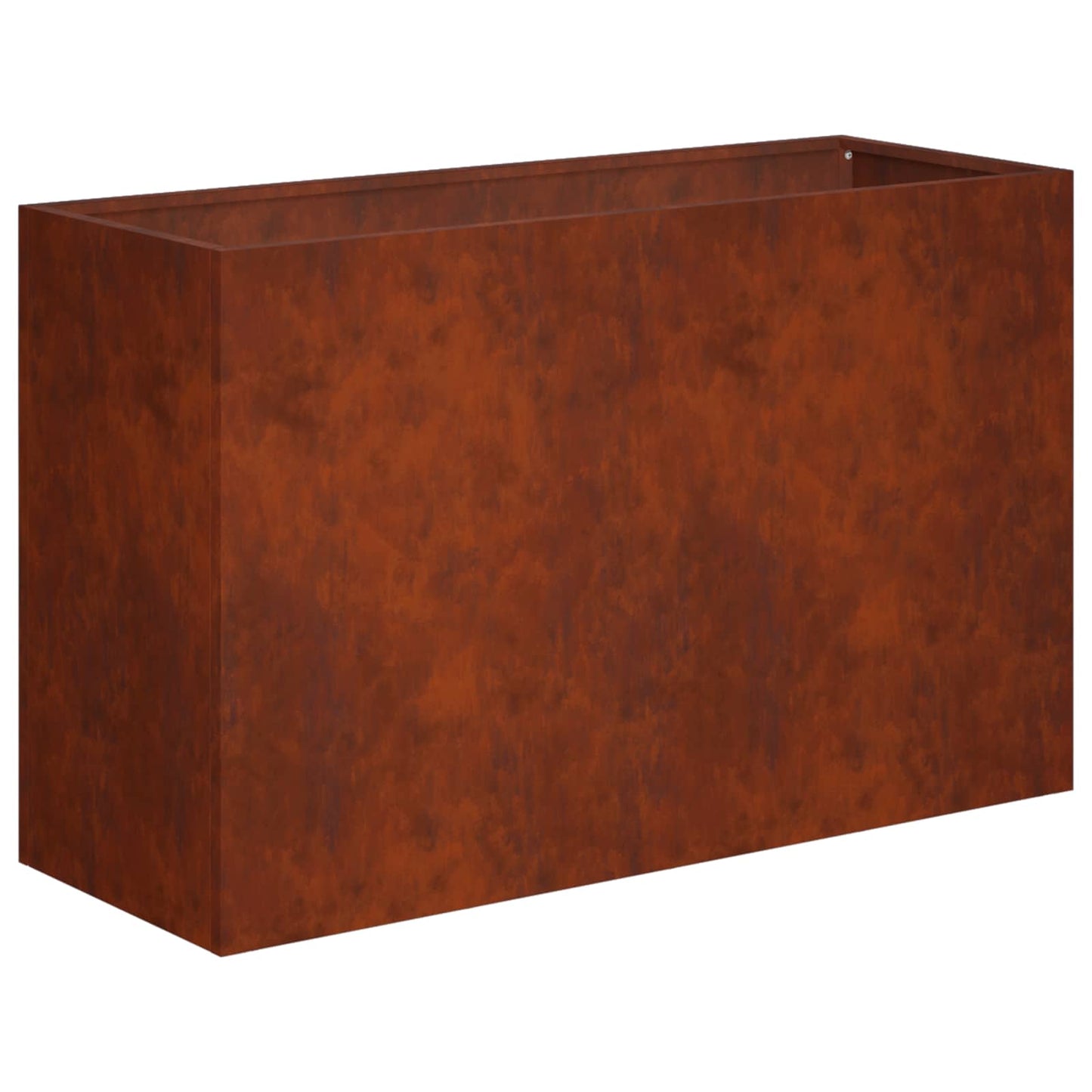vidaXL Γλάστρα Κήπου 2 τμχ. Σκ rusty 80 x 40 x 50 cm