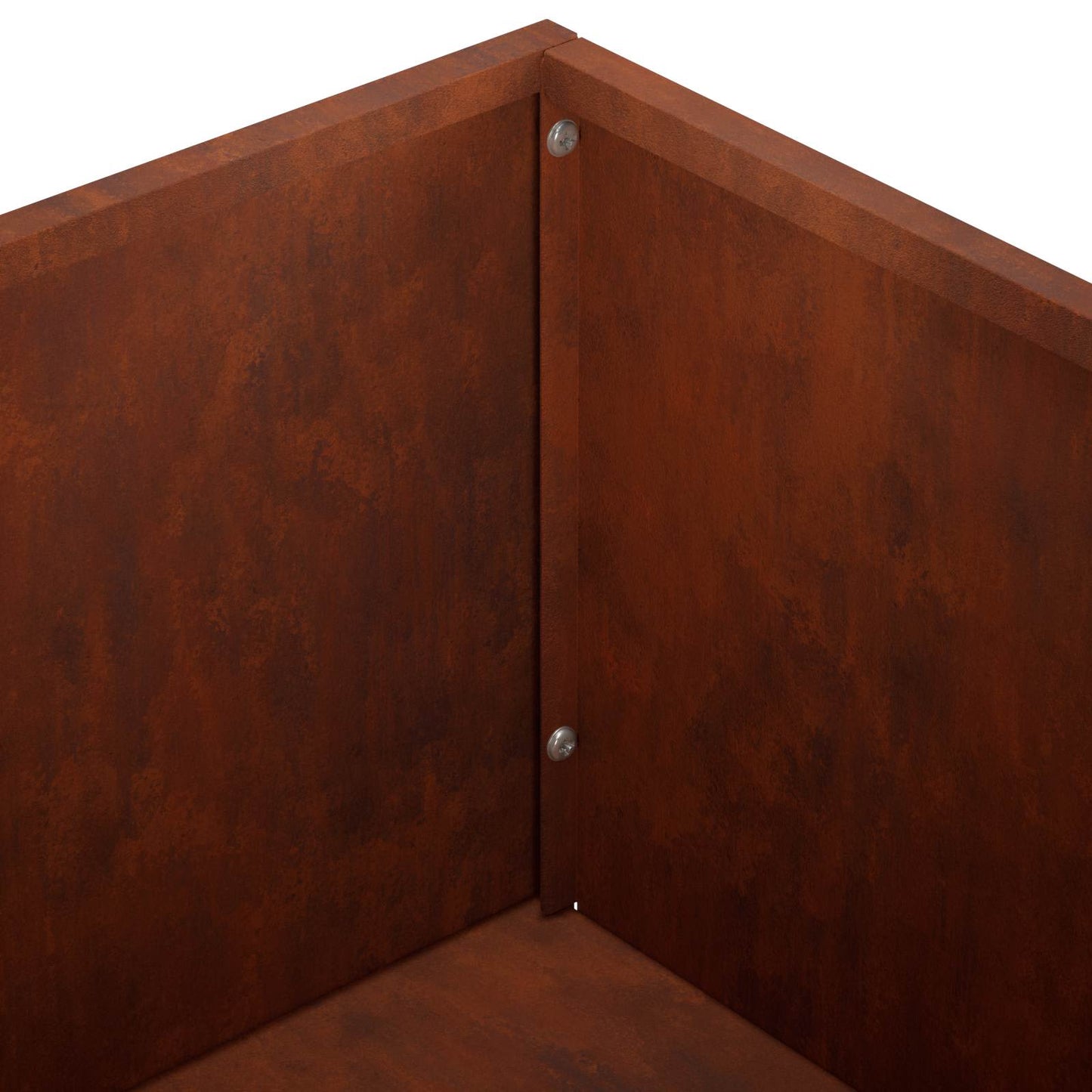 vidaXL Γλάστρα Κήπου Σκ rusty 50 x 30 x 75 εκ