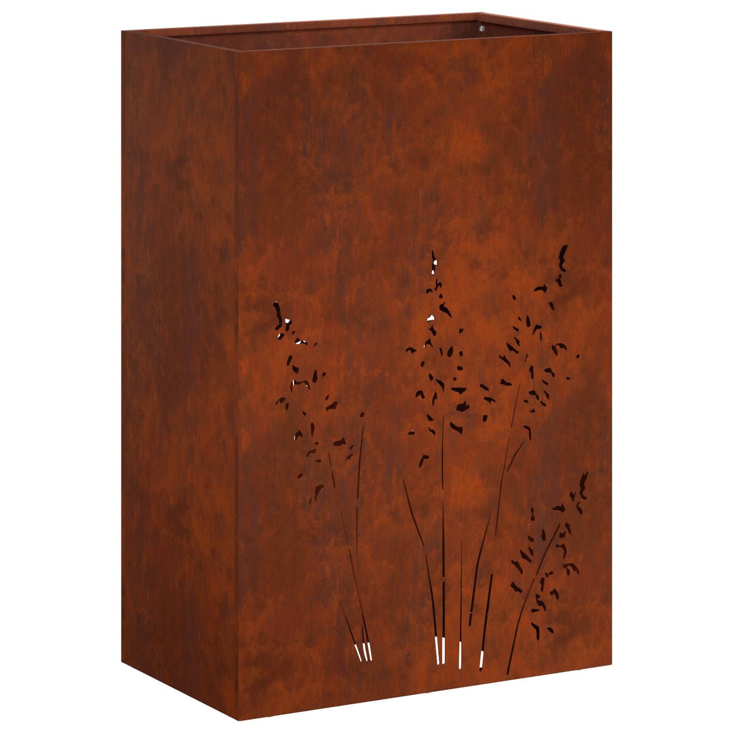 vidaXL Γλάστρα Κήπου Σκ rusty 50 x 30 x 75 εκ