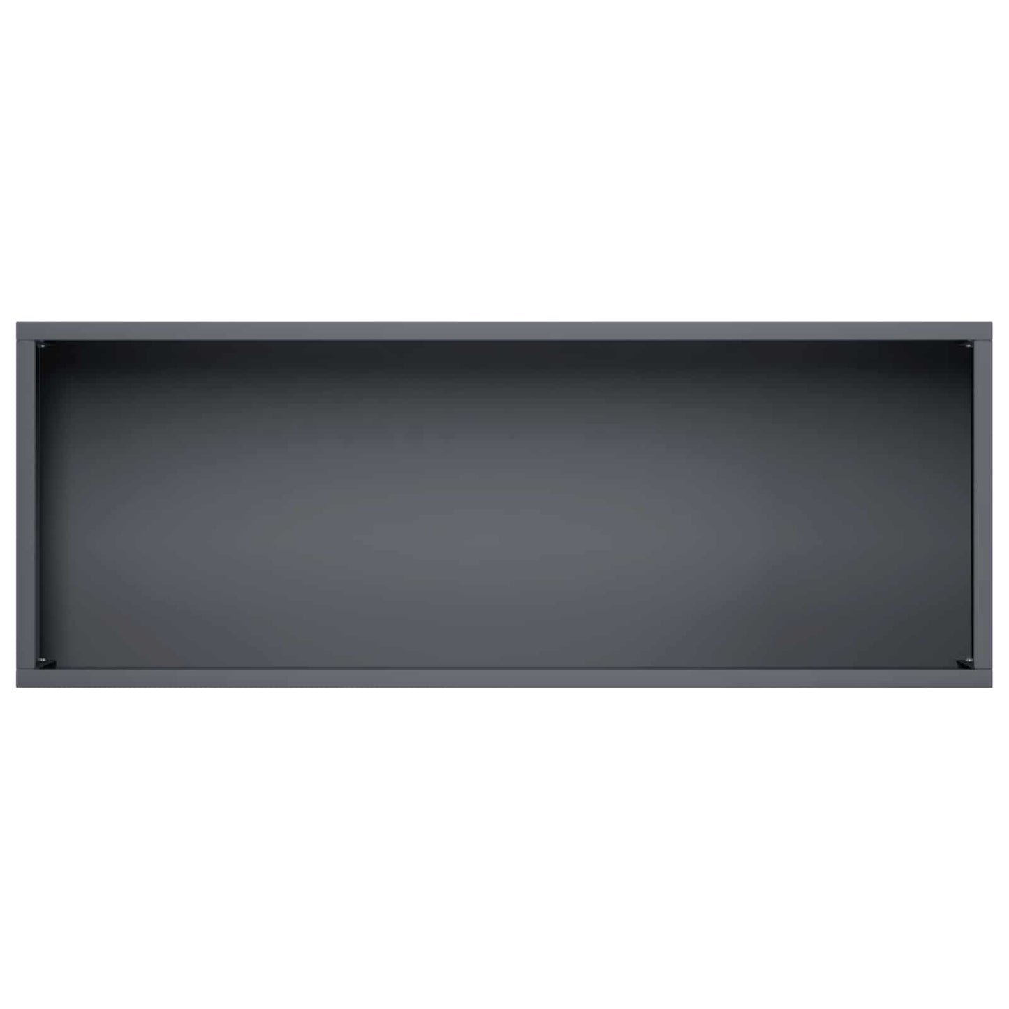 vidaXL Γλάστρα Κήπου Ανθρακί 80 x 20 x 49 εκ Ψυχρής έλασης χάλυβας