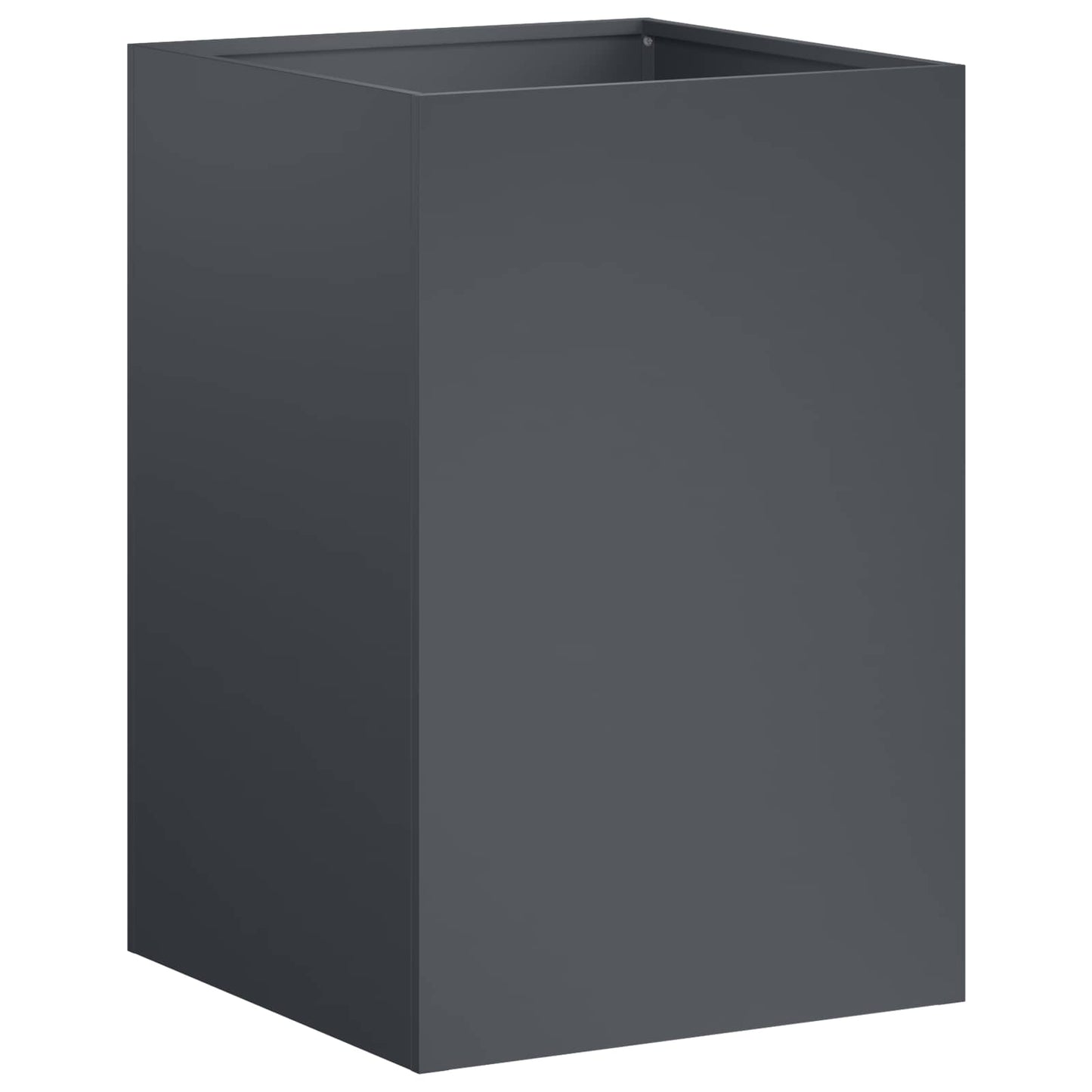 vidaXL Γλάστρα Κήπου Ανθρακί 40 x 40 x 60 cm Ψυχρής έλασης χάλυβας
