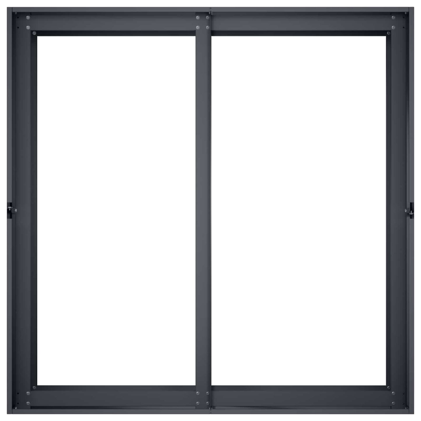 vidaXL Γλάστρα Κήπου Ανθρακί 80 x 80 x 60 εκ. Ψυχρής έλασης χάλυβας