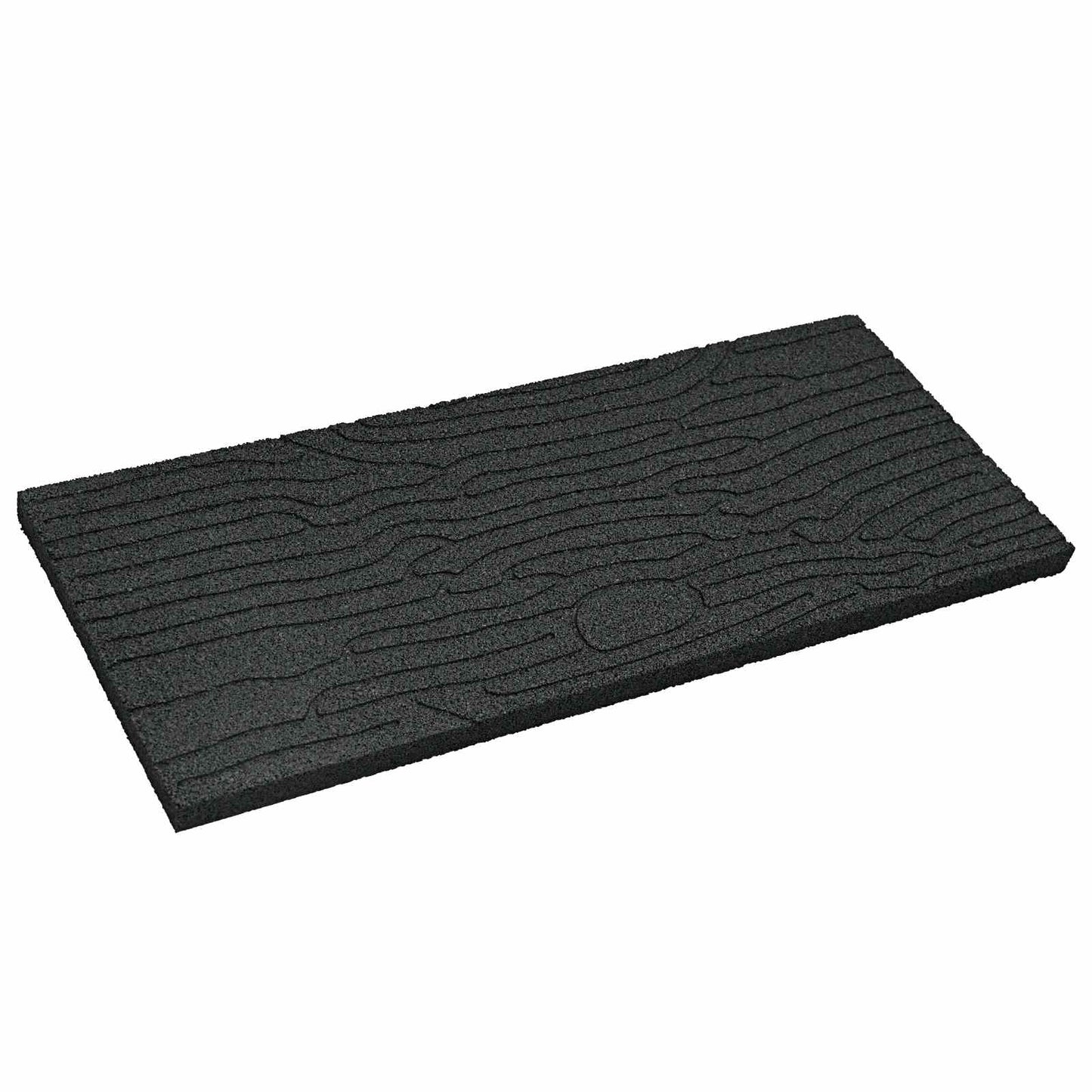 vidaXL Πέτρα βήματος 6 pcs Μαύρο 60,5 x 25 x 2 εκ Λάστιχο