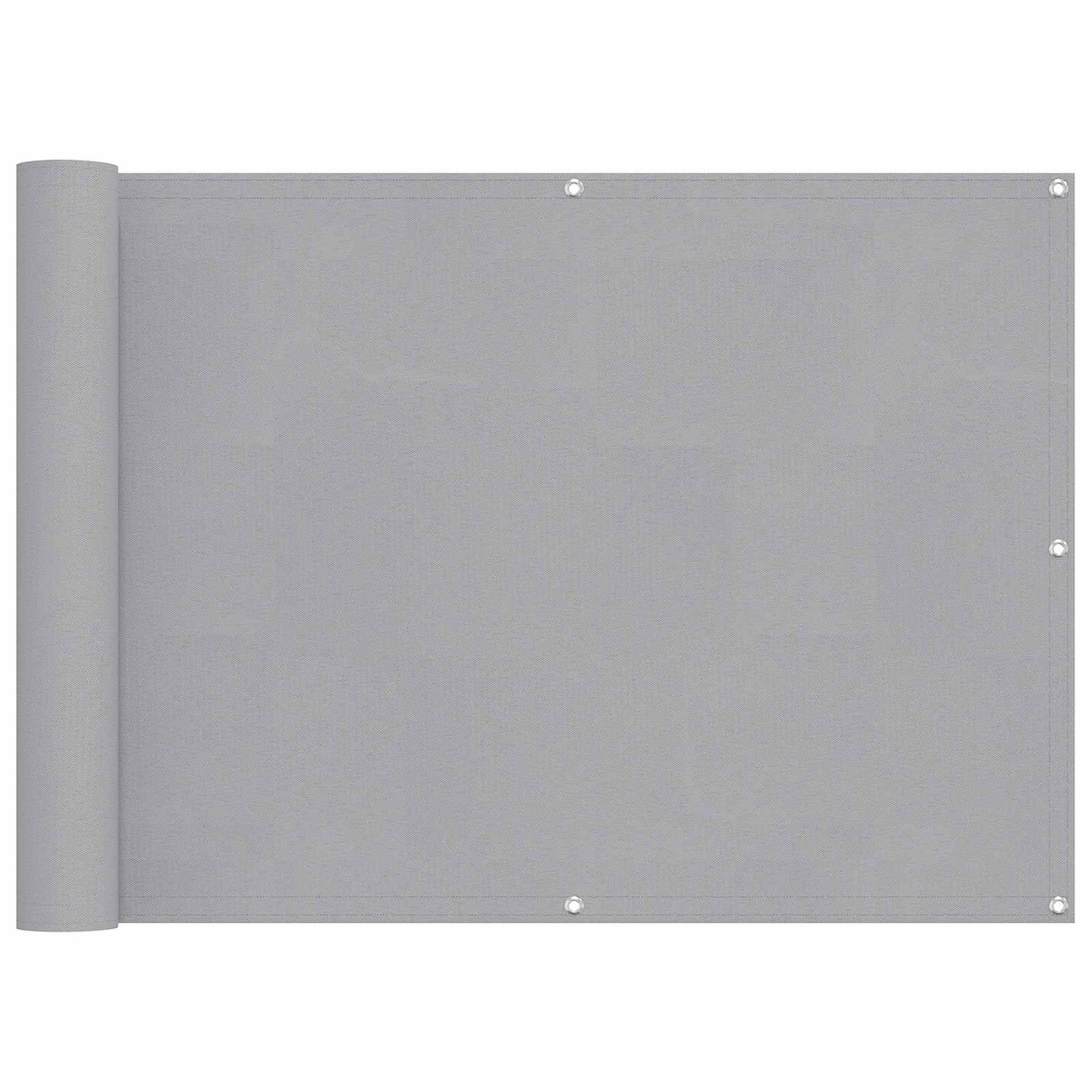 vidaXL Οθόνη Μπαλκονιού Ανοιχτό γκρι 75 x 200 cm
