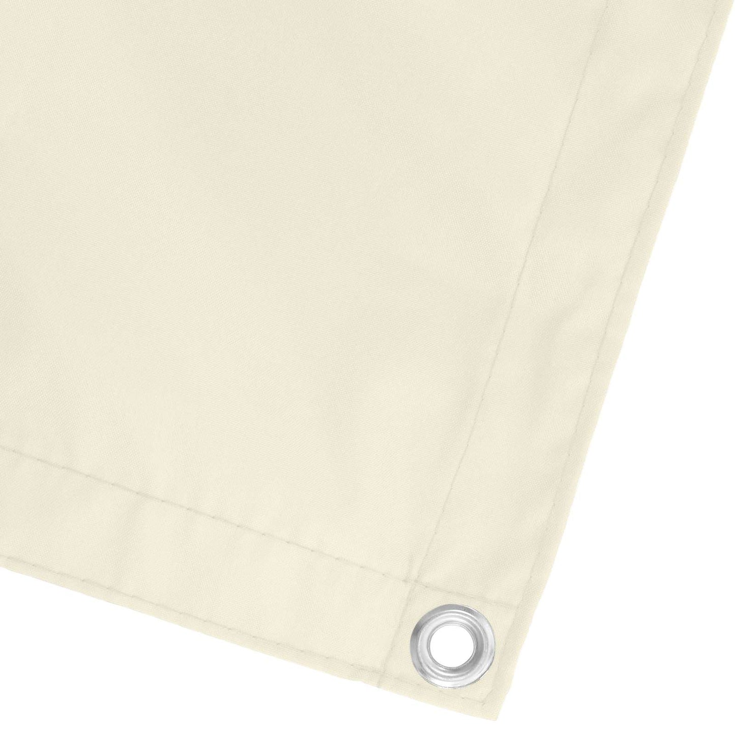 vidaXL Οθόνη Μπαλκονιού Κρεμ 100 x 600 cm Ύφασμα Όξφορντ