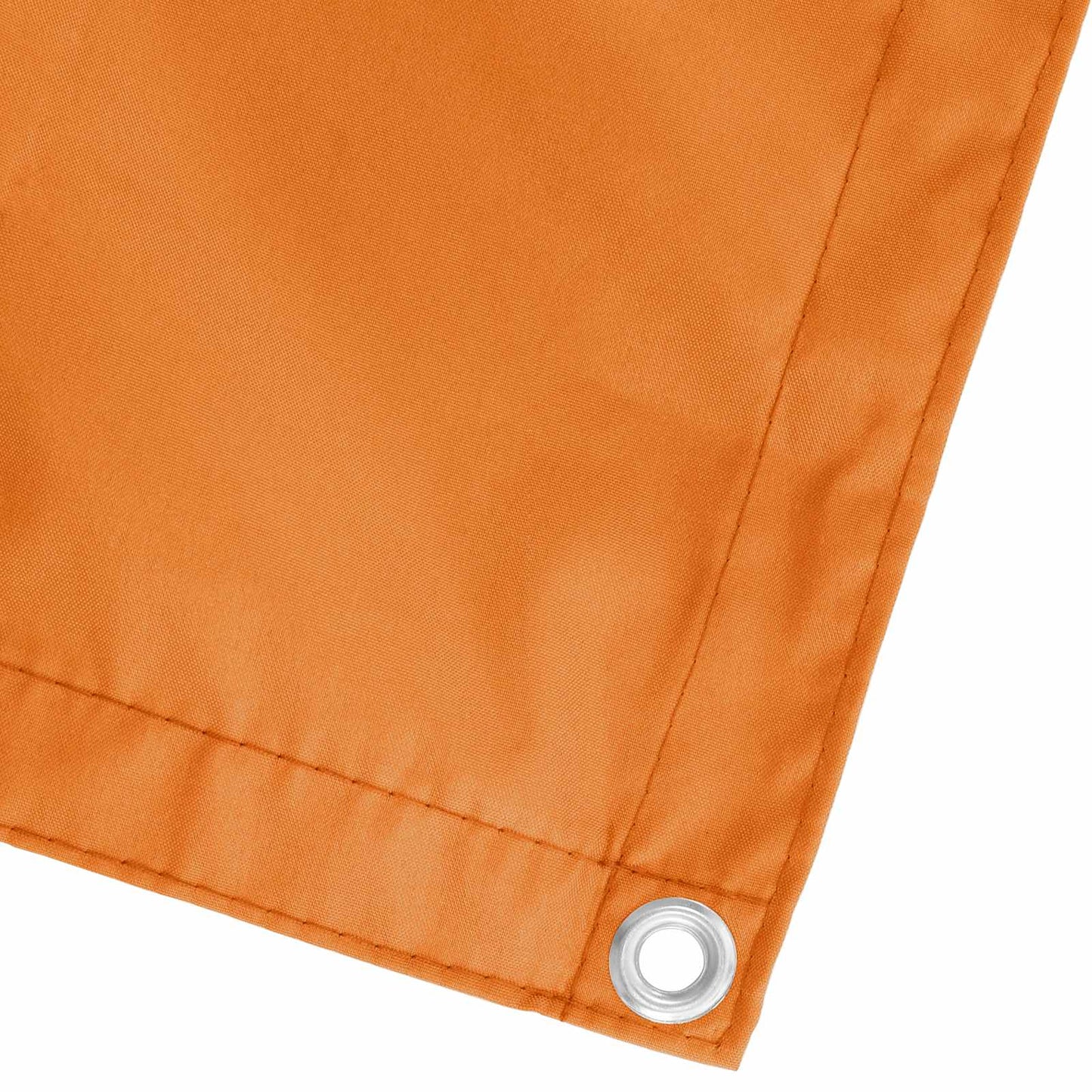 vidaXL Οθόνη Μπαλκονιού Πορτοκαλί 110 x 400 cm Ύφασμα Όξφορντ