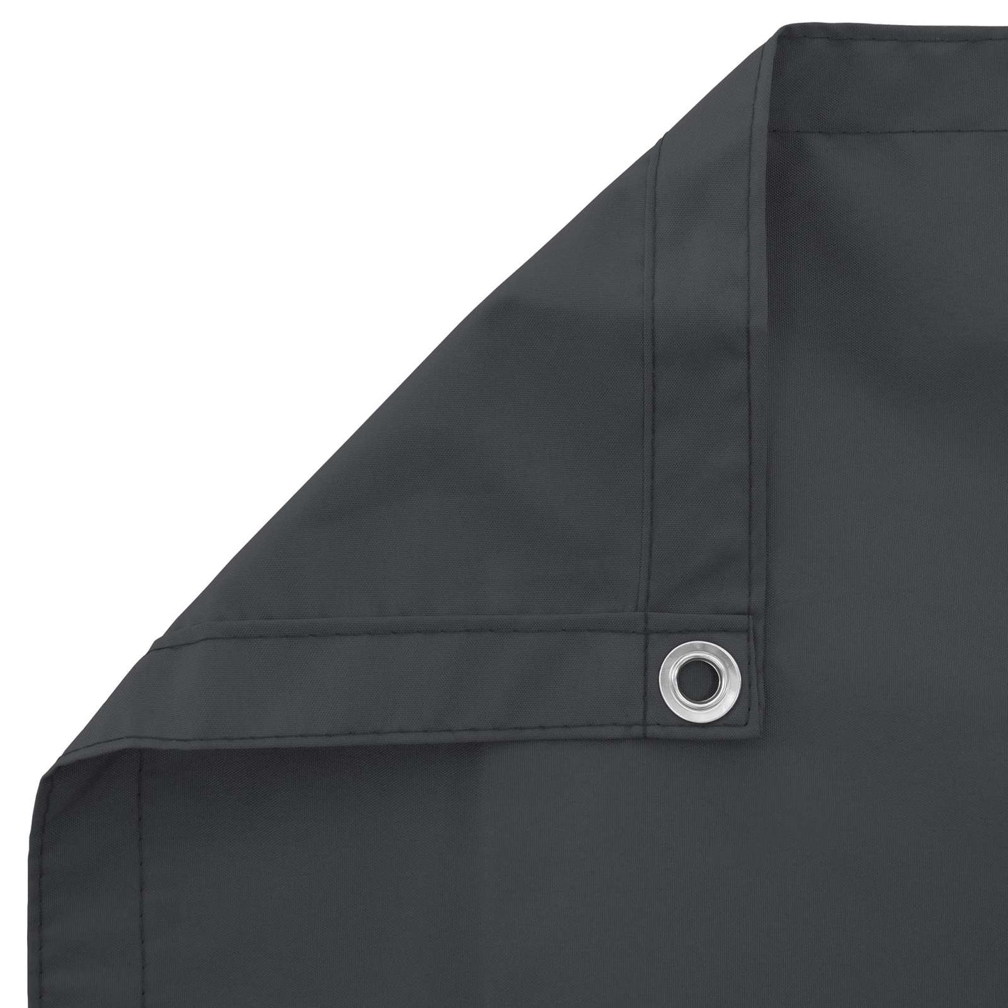 vidaXL Οθόνη Μπαλκονιού Μαύρο 100 x 600 cm Ύφασμα Όξφορντ