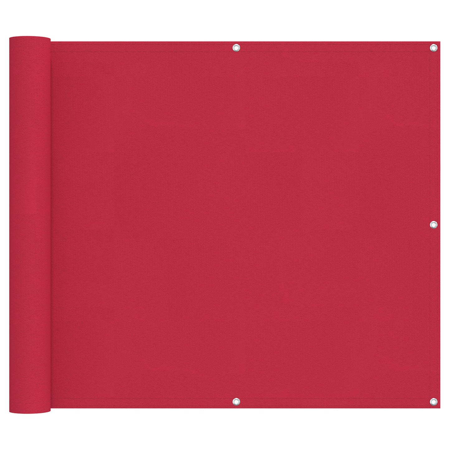 vidaXL Οθόνη Μπαλκονιού Μπορντό 90 x 800 cm