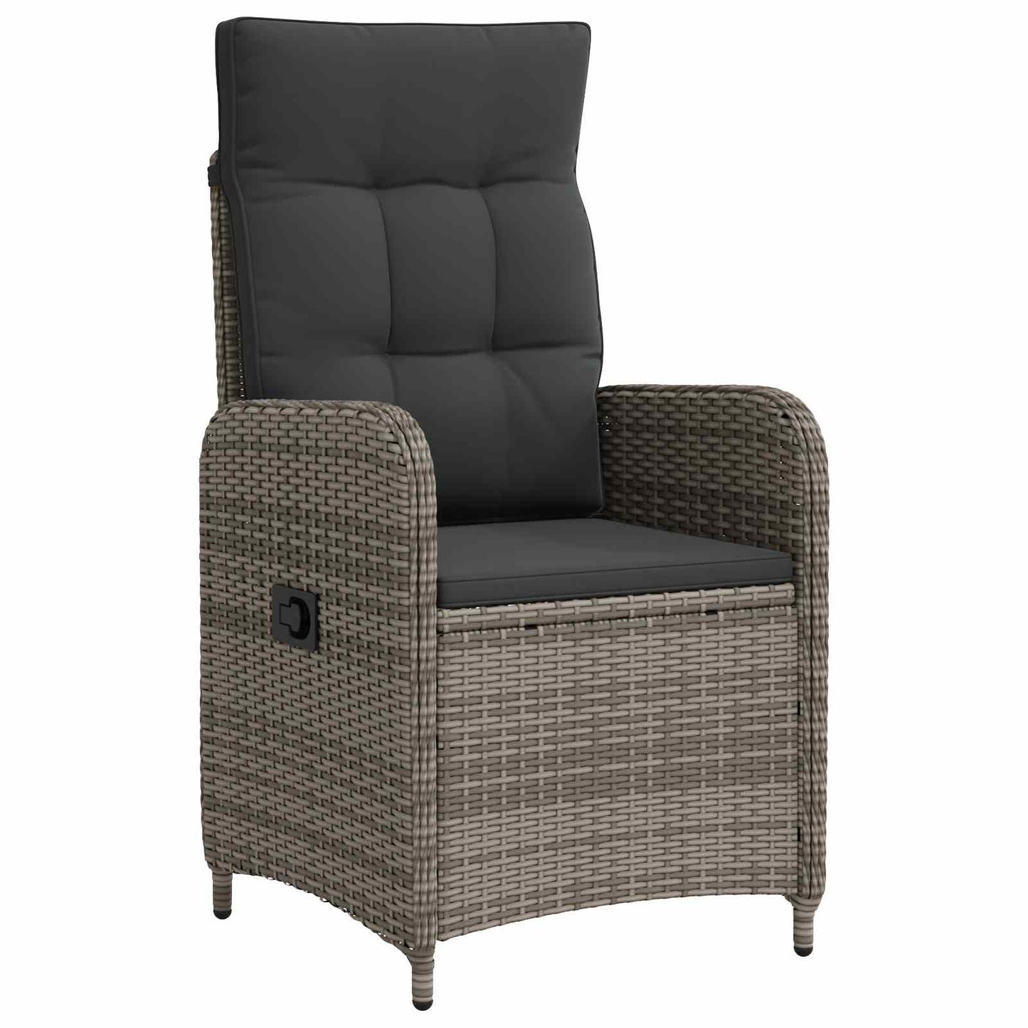 vidaXL Σετ Εξωτερικής Τραπέζης 3 pcs Ανοιχτό Γκρι και Σκούρο Γκρι
