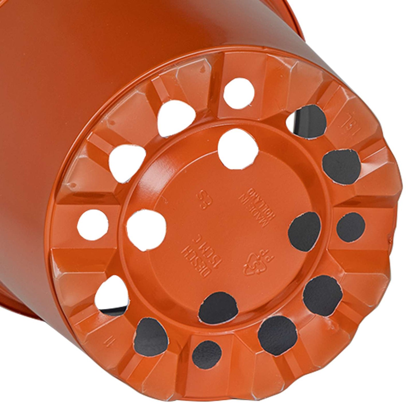 vidaXL Γλάστρα Λουλουδιών 100 pcs Κεραμικό Ø 15 x 12.5 εκ. Πλαστικό