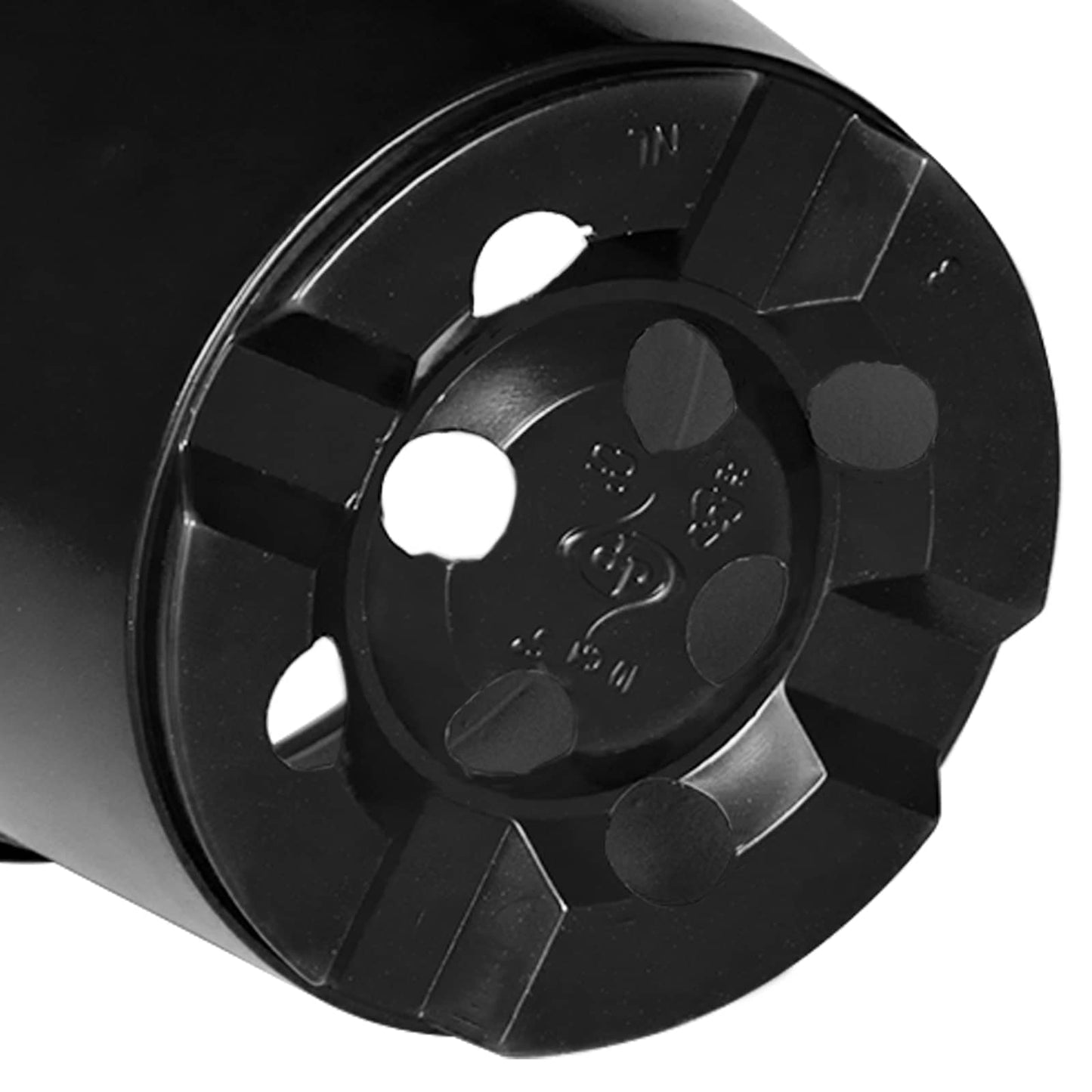 vidaXL Γλάστρα Λουλουδιών 100 pcs Μαύρο Ø 15 x 12.5 εκ. Πλαστικό