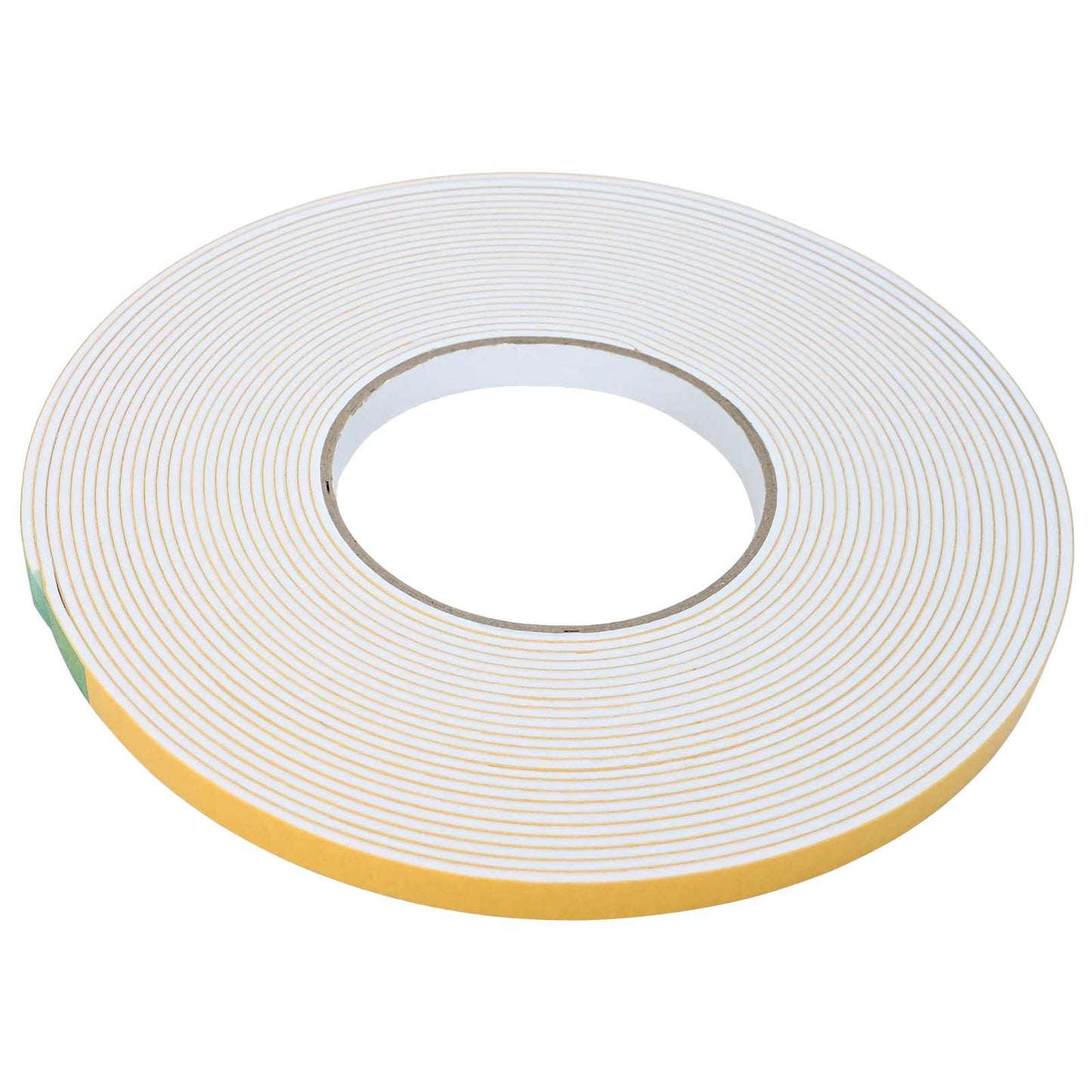 vidaXL Αυτοκόλλητη ταινία αφρού 5 pcs Λευκό 10 χιλ. x 10 μ. Χ foam CR