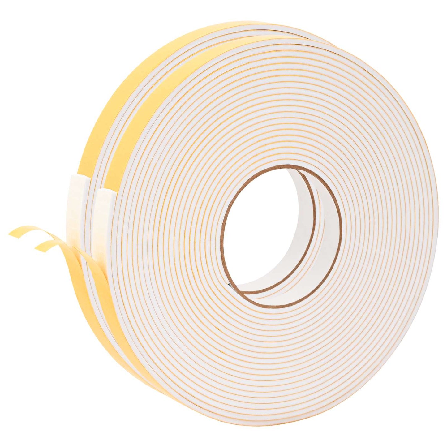 vidaXL Αυτοκόλλητη ταινία αφρού 2 pcs Λευκό 15mm x 10m Χ foam CR