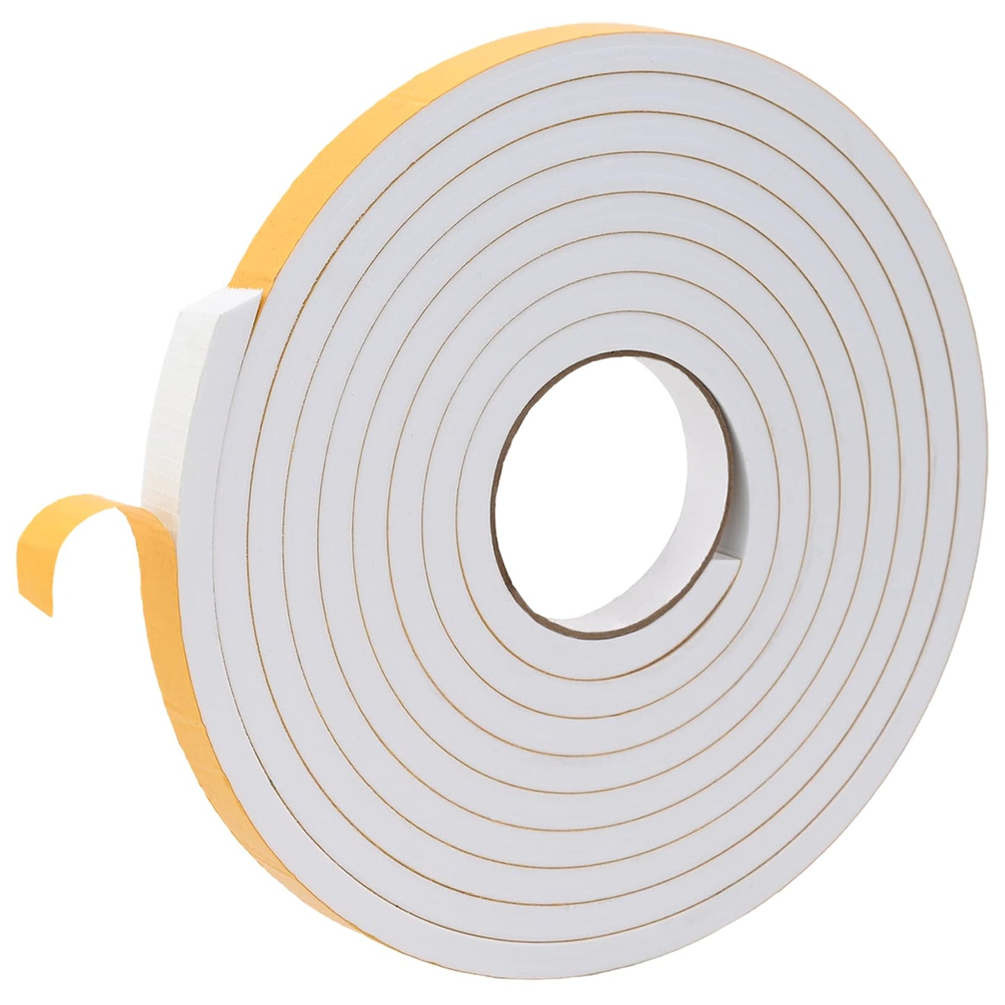 vidaXL Αυτοκόλλητη ταινία αφρού 4 pcs Λευκό 15mm x 5m Χ foam CR