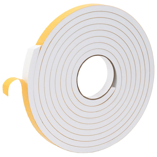 vidaXL Αυτοκόλλητη ταινία αφρού 10 pcs Λευκό 15mm x 5m Χ foam CR