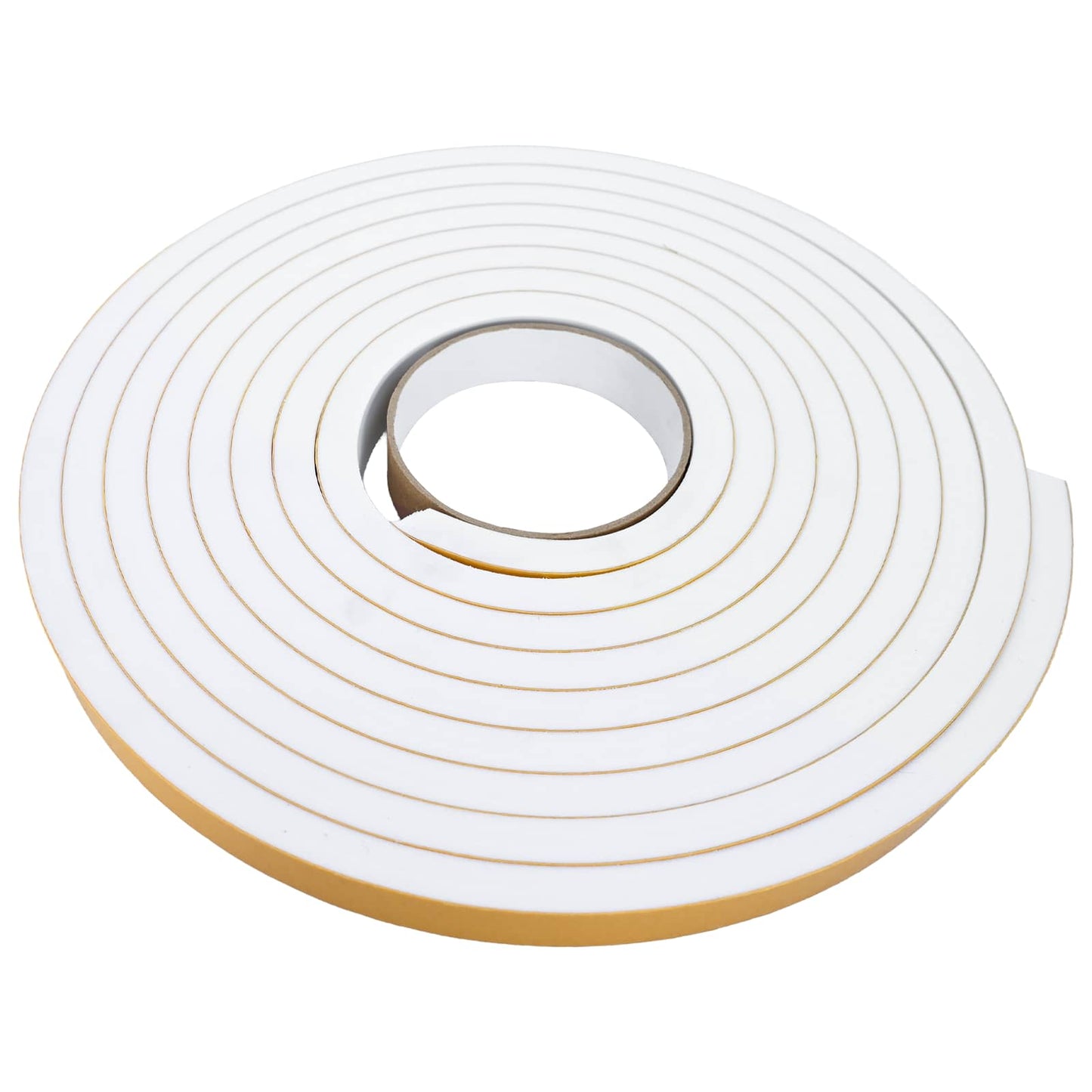 vidaXL Αυτοκόλλητη ταινία αφρού 20 pcs Λευκό 15mm x 5m Χ foam CR
