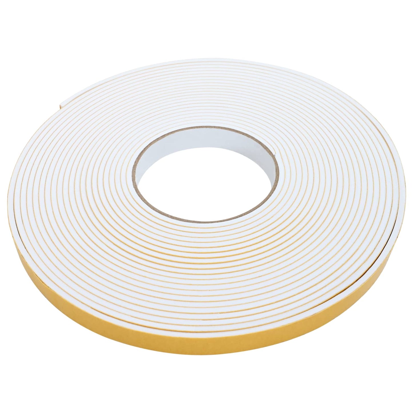 vidaXL Αυτοκόλλητη ταινία αφρού 10 pcs Λευκό 20 χιλ. x 10 μ. Χ foam CR