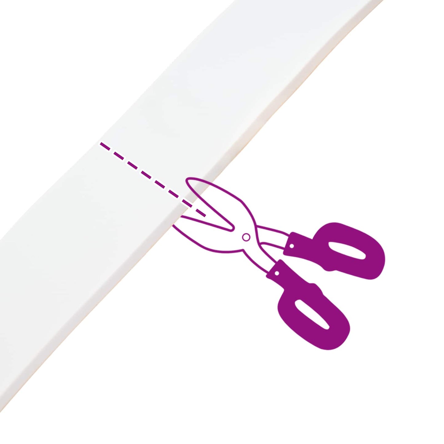 vidaXL Αυτοκόλλητη ταινία αφρού 10 pcs Λευκό 20 χιλ. x 10 μ. Χ foam CR