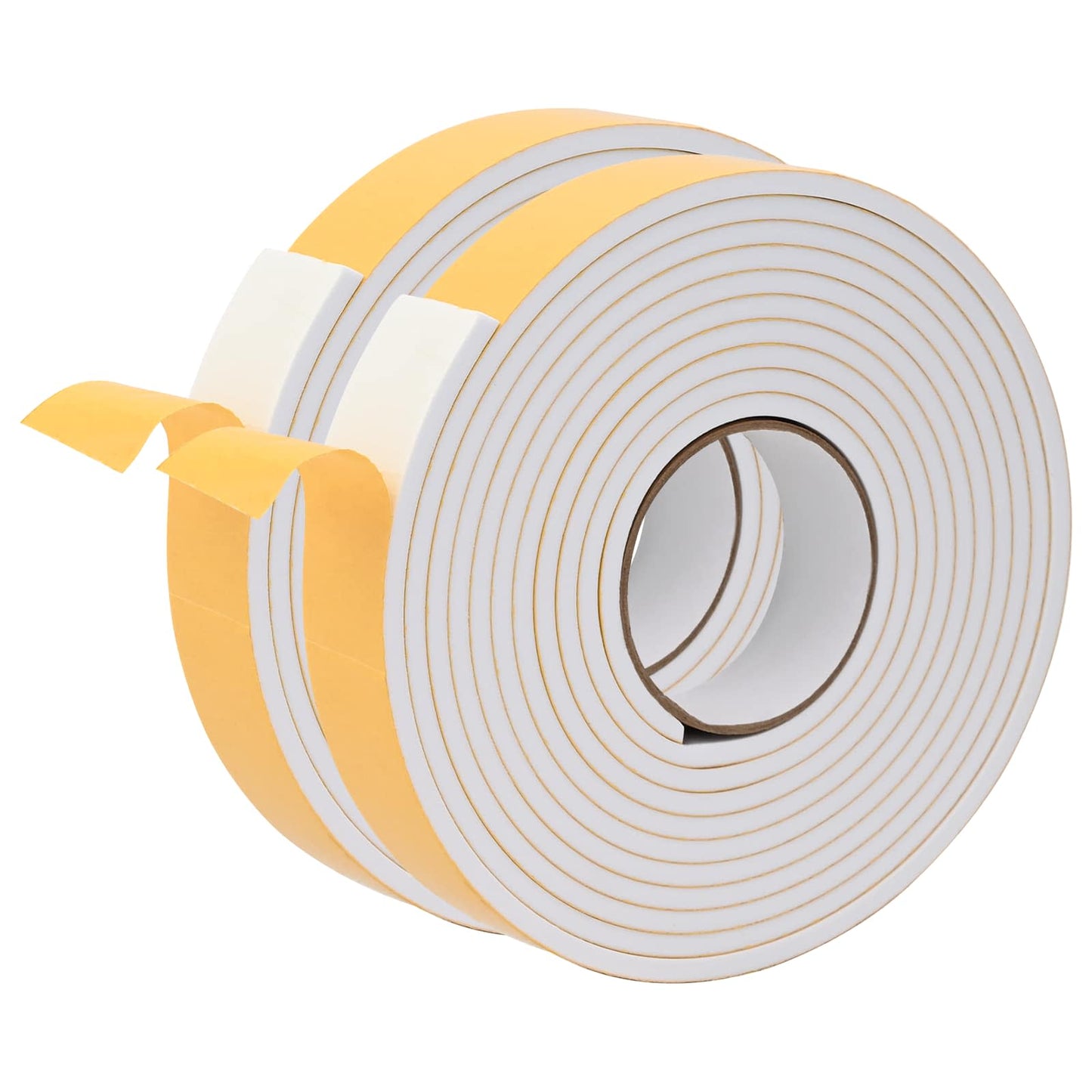 vidaXL Αυτοκόλλητη ταινία αφρού 2 pcs Λευκό 30χιλ x 5μ Χ foam CR