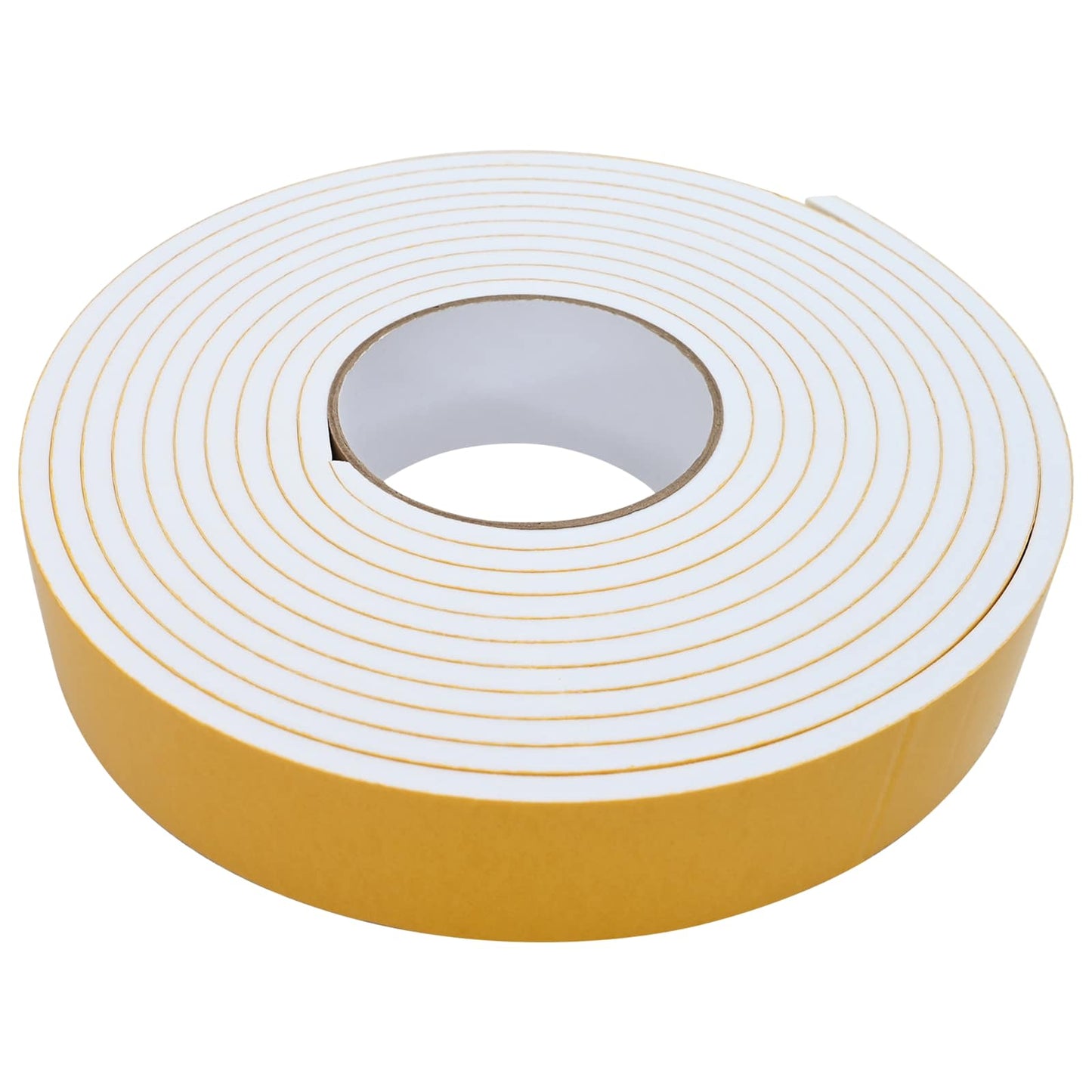 vidaXL Αυτοκόλλητη ταινία αφρού 4 pcs Λευκό 30mm x 5m Χ foam CR