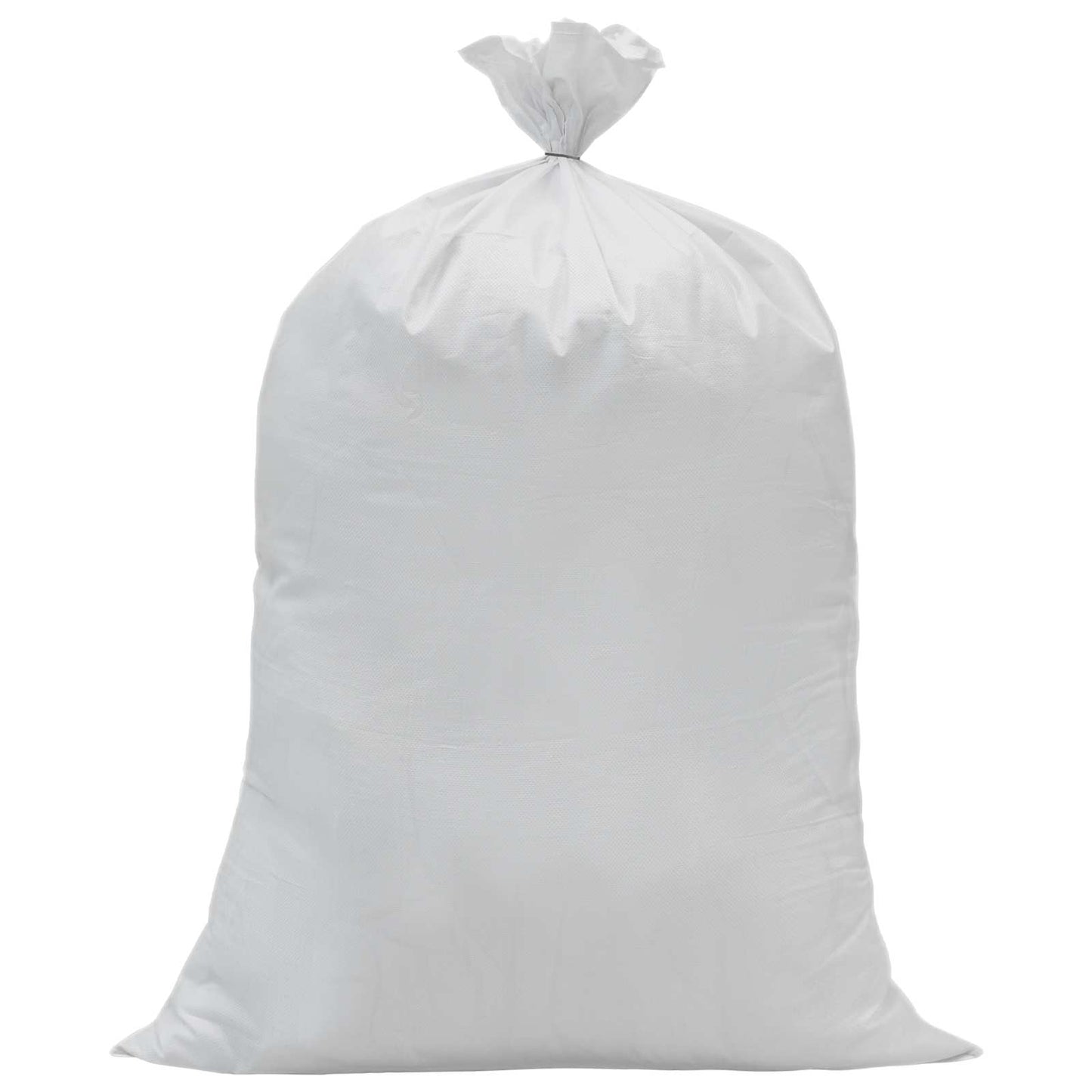 vidaXL Υφασμάτινοι σακίδες 10 pcs Λευκό 100 x 150 cm PP