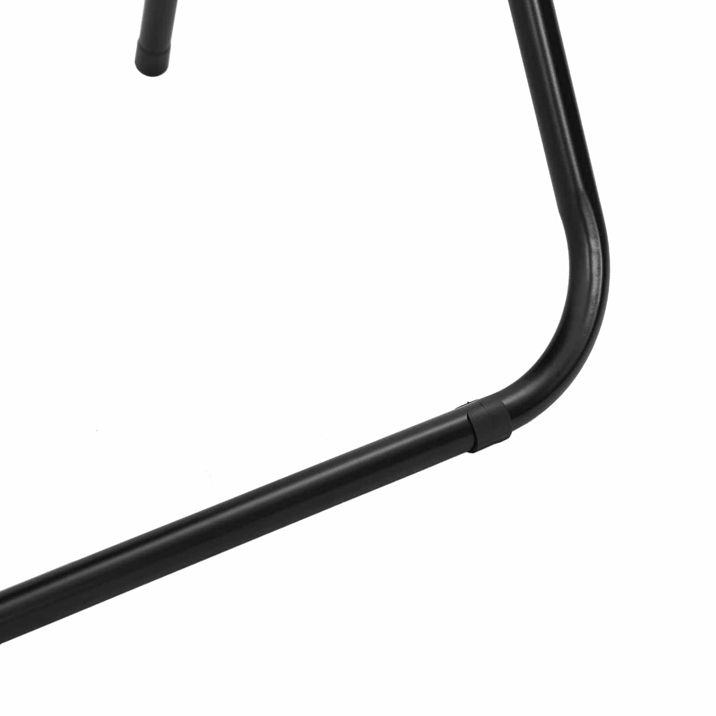 vidaXL Πτυσσόμενη Καρέκλα 2 pcs Μαύρο 48 x 44 x 78 εκ Βελούδο