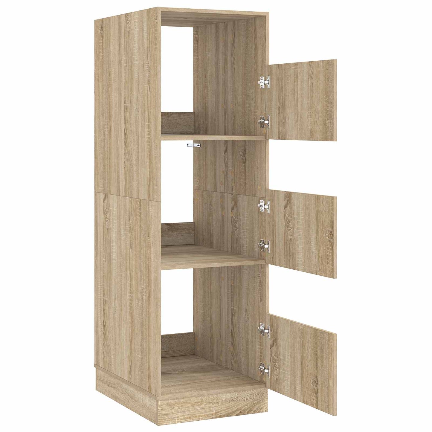vidaXL Ντουλάπα Πλυσταριού Σονόμα 50 x 68 x 162 εκ Επεξεργασμένο ξύλο