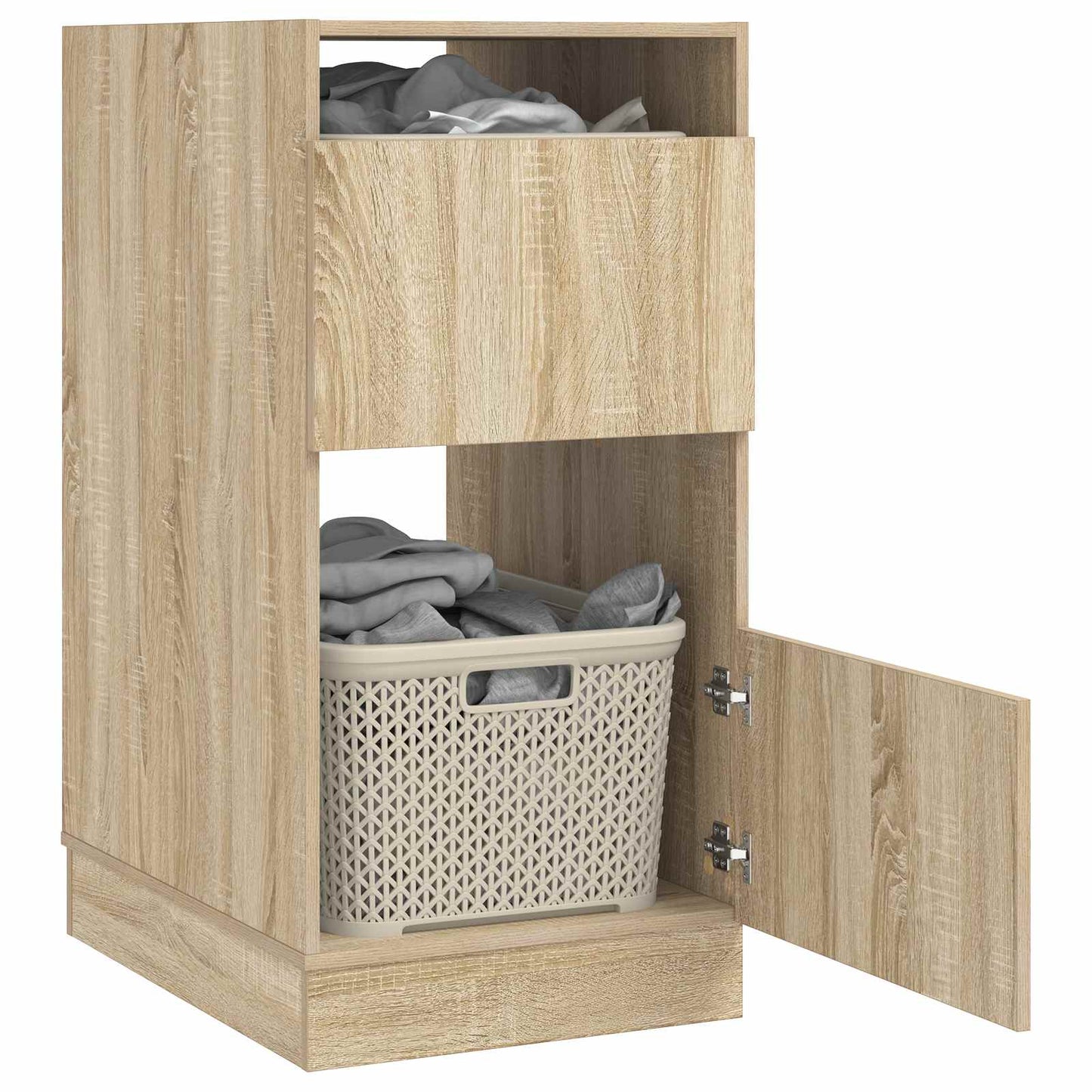 vidaXL Ντουλάπα Πλυσταριού Σονόμα 50 x 68 x 102 εκ Επεξεργασμένο ξύλο