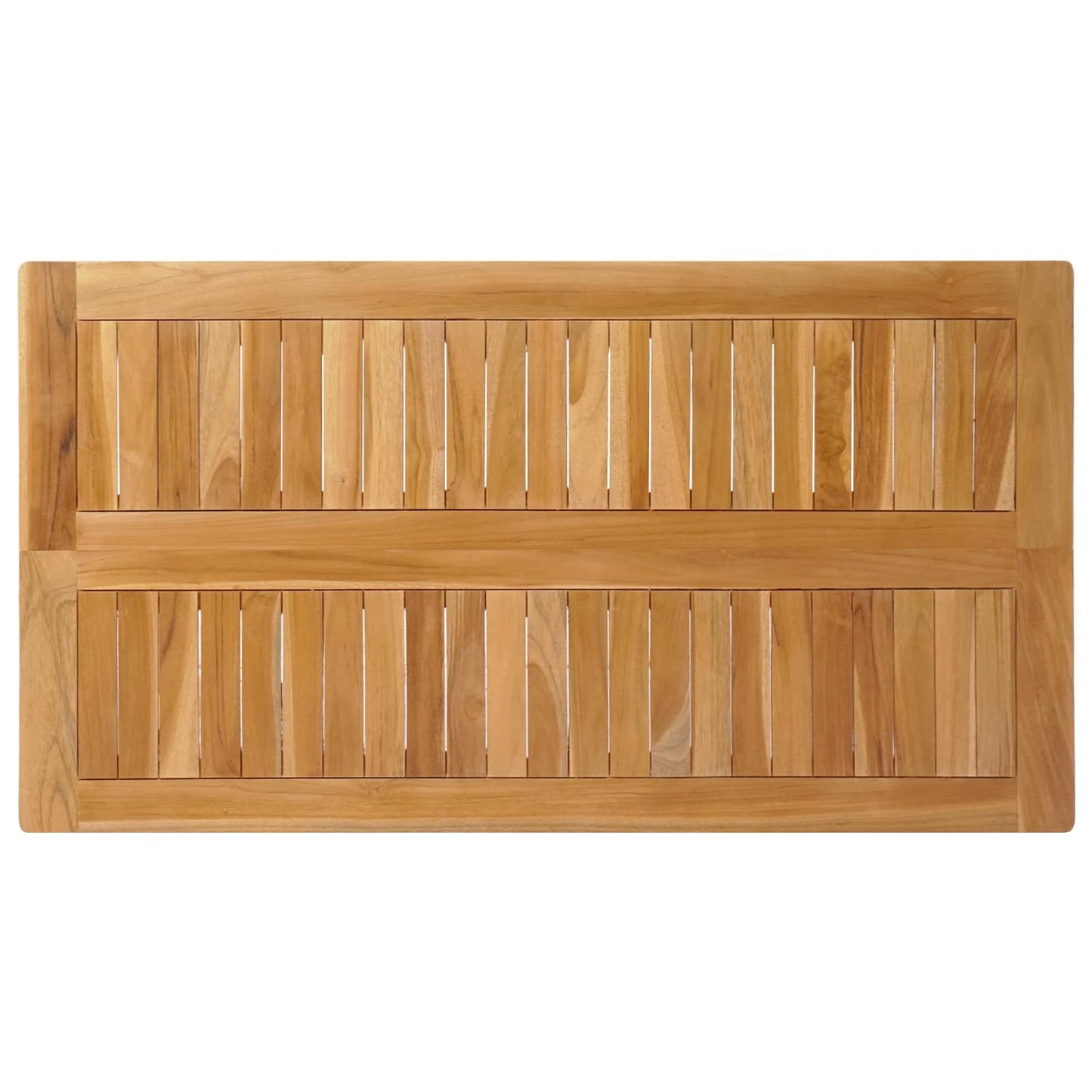 vidaXL Τραπέζι μπαρ Φυσικό 110 x 60 x 105 cm Στερεό Τίκ