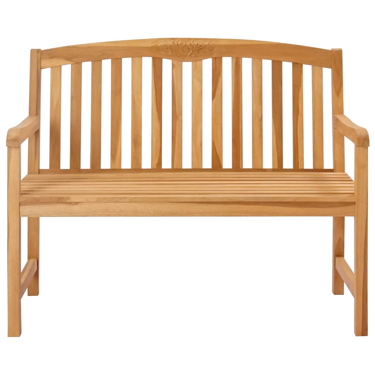 vidaXL Χειροποίητη Ροζ Παγκάκι Φυσικό 114 x 60,5 x 95 εκ