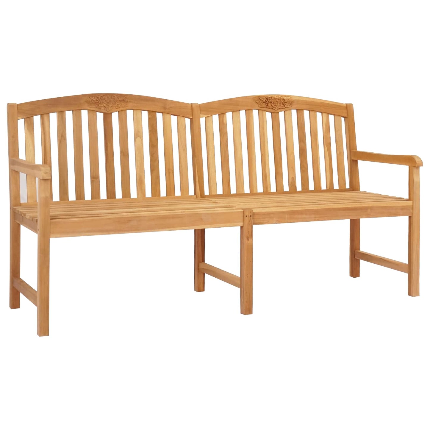 vidaXL Χειροποίητη Ροζ Παγκάκι Φυσικό 150 x 60 x 90 εκ Στερεό Ξύλο Τίκ