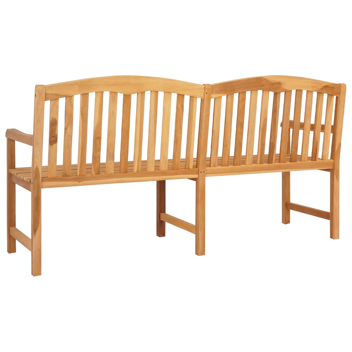 vidaXL Χειροποίητη Ροζ Παγκάκι Φυσικό 150 x 60 x 90 εκ Στερεό Ξύλο Τίκ