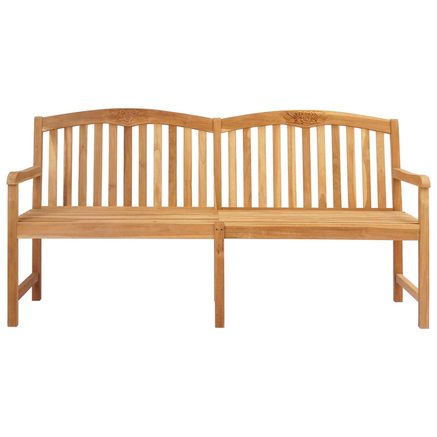 vidaXL Χειροποίητη Ροζ Παγκάκι Φυσικό 150 x 60 x 90 εκ Στερεό Ξύλο Τίκ