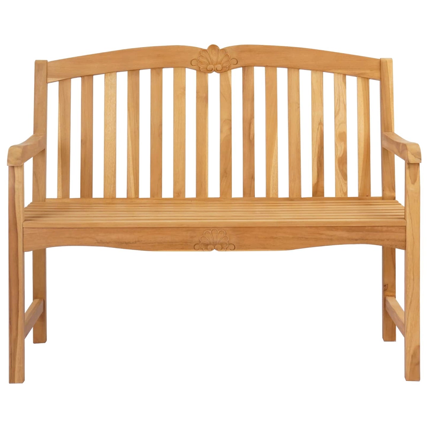 vidaXL Χειροποίητη Ροζ Παγκάκι Φυσικό 114 x 60 x 95 εκ Στερεό Ξύλο Τίκ