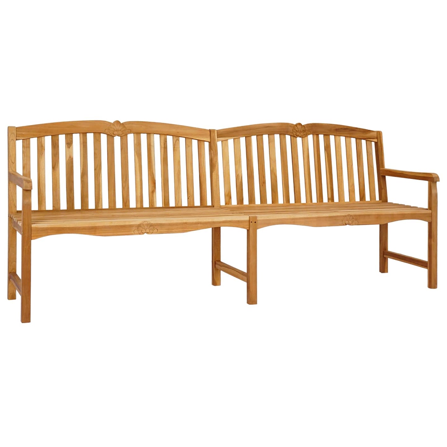 vidaXL Χειροποίητη Ροζ Παγκάκι Φυσικό 228 x 61 x 94,5 εκ